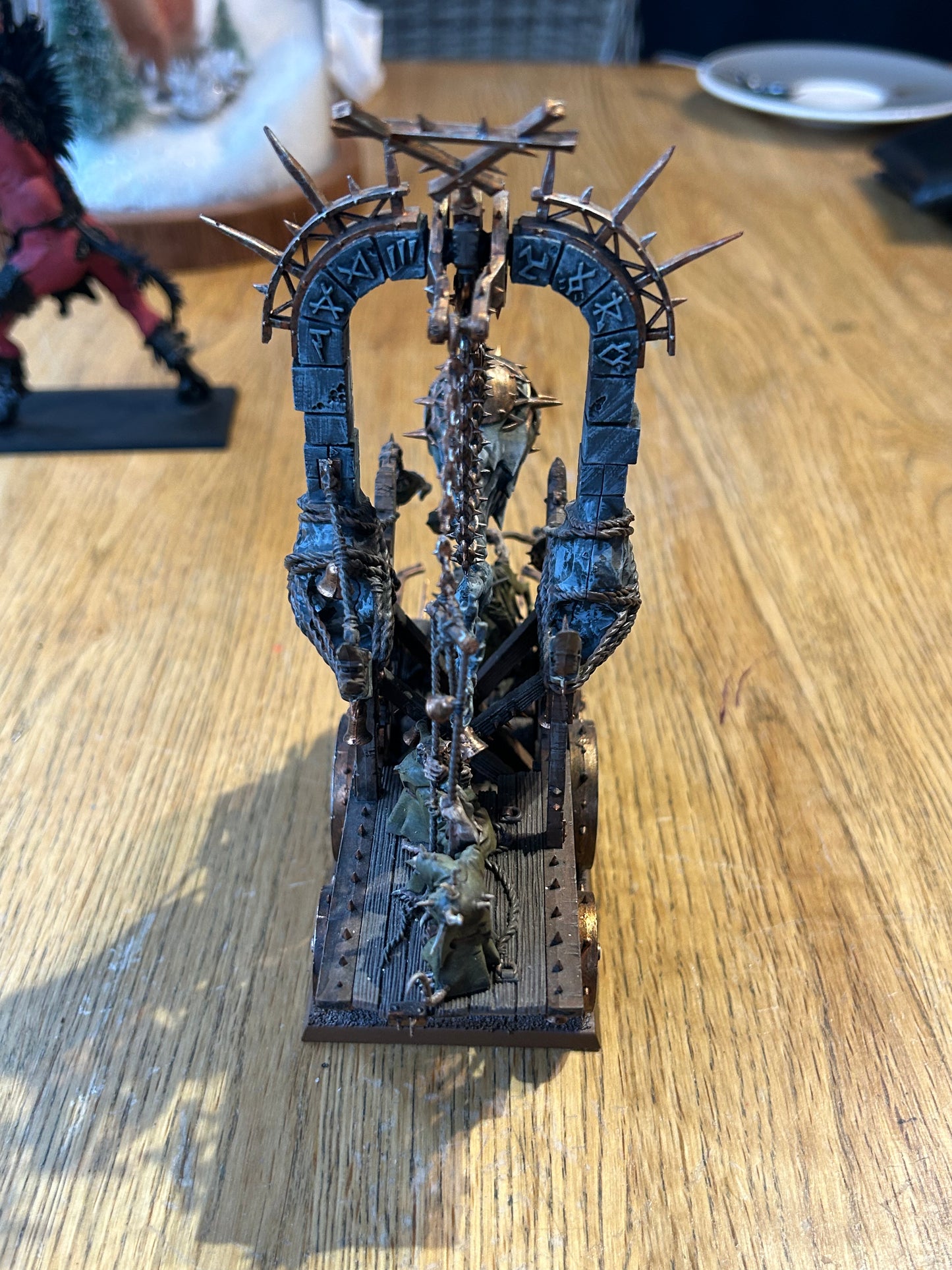 Warhammer fantasy Plague Furnace Skaven (nicely painted)