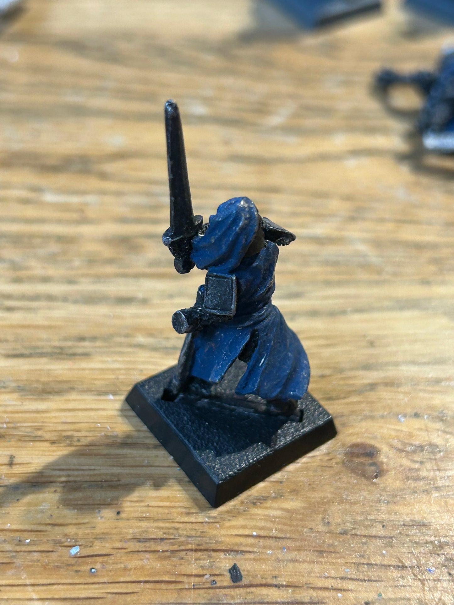 C26 F9 KEINHART/REINHART FEUDAL MEN-AT-ARMS FOOT KNIGHT WARHAMMER BRETONNIAN