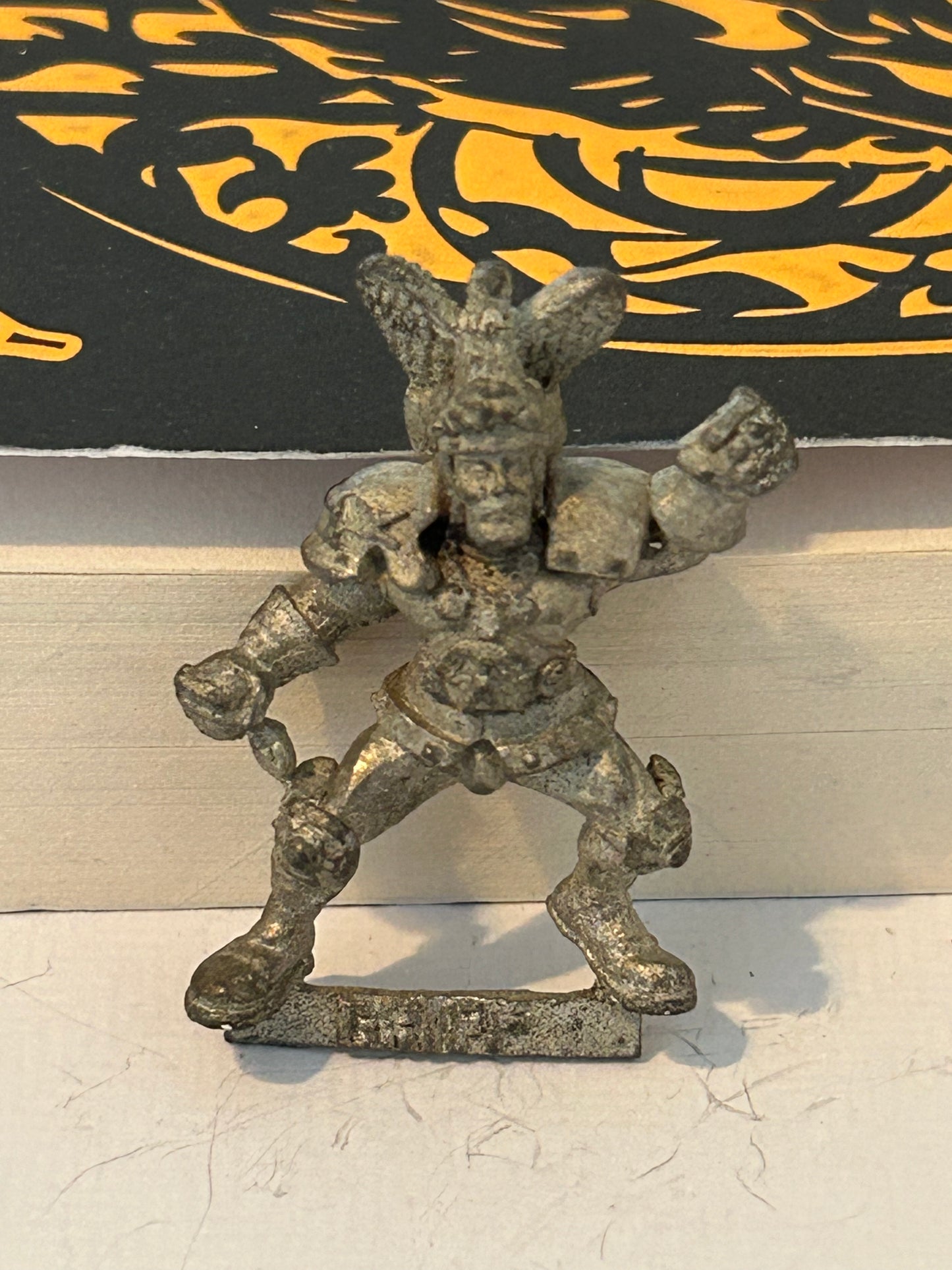 Griff Oberwald Blood Bowl Star Player Metal