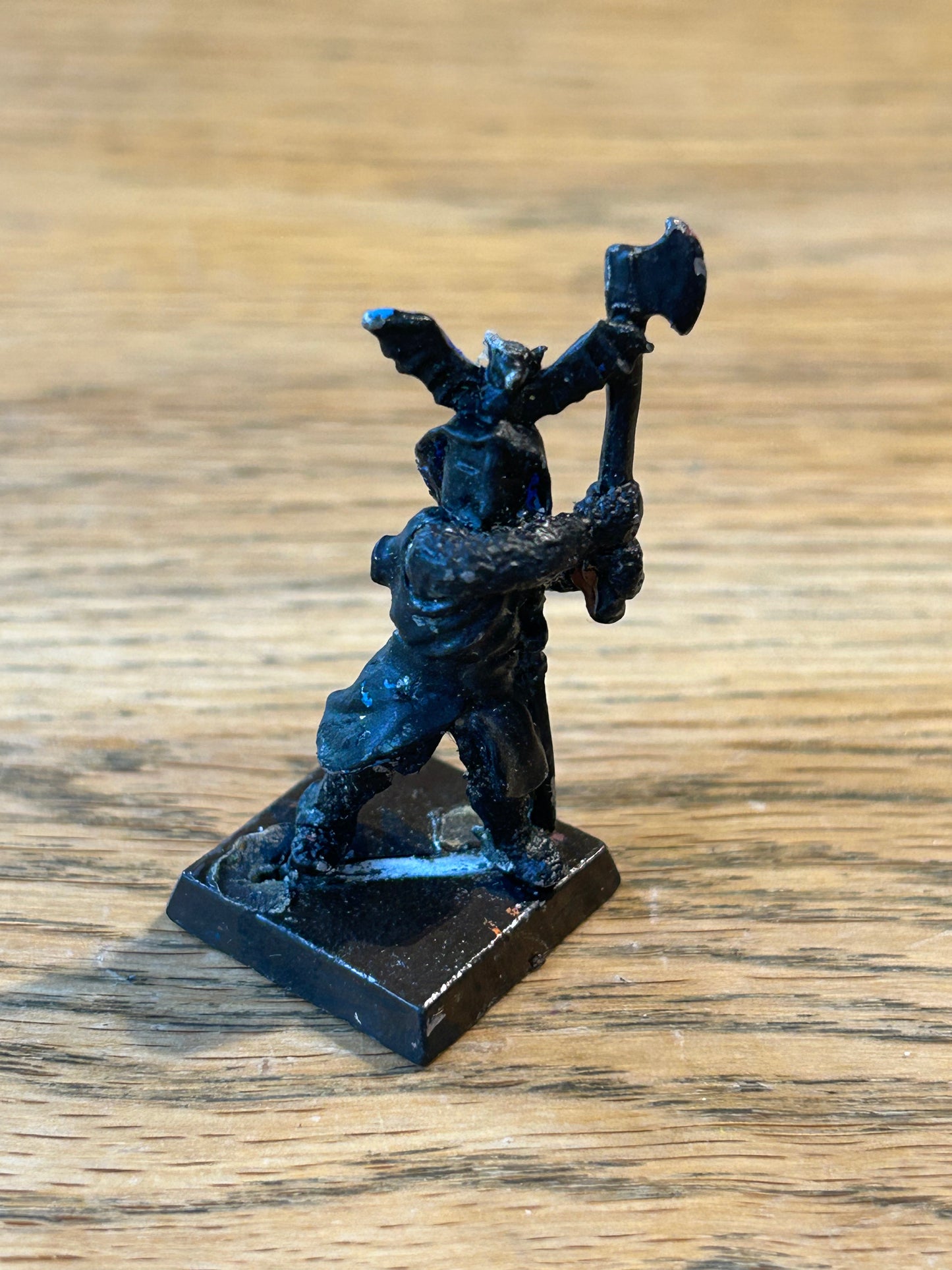Citadel Warhammer - Men-at-arms - C26 / F9 - manfred- 1985 - Metal - OOP bretonnian