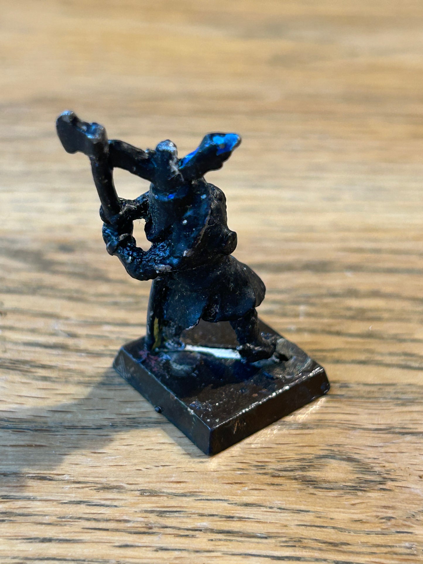 Citadel Warhammer - Men-at-arms - C26 / F9 - manfred- 1985 - Metal - OOP bretonnian