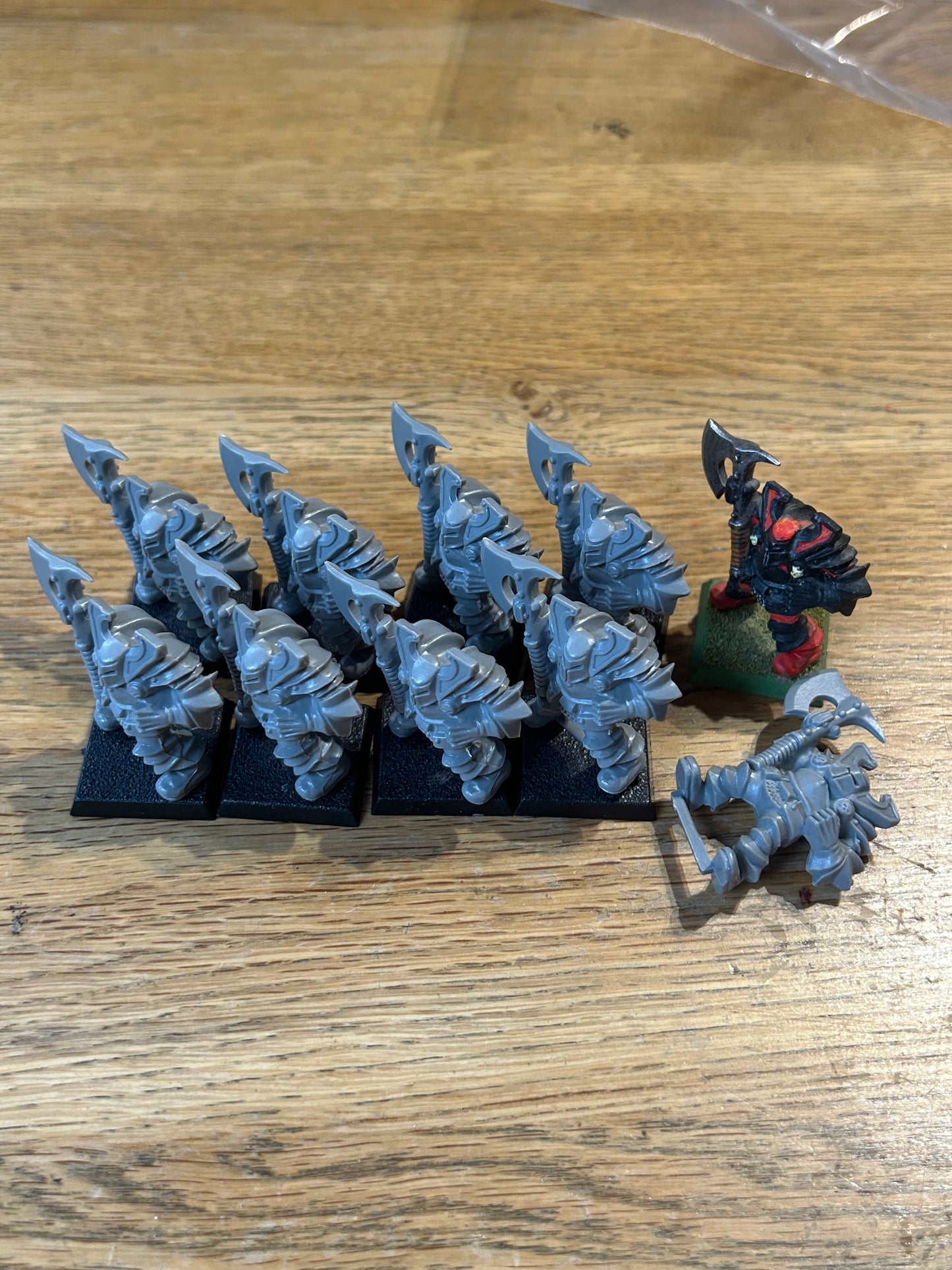 Warhammer fantasy monopose plastic chaos warrior x10