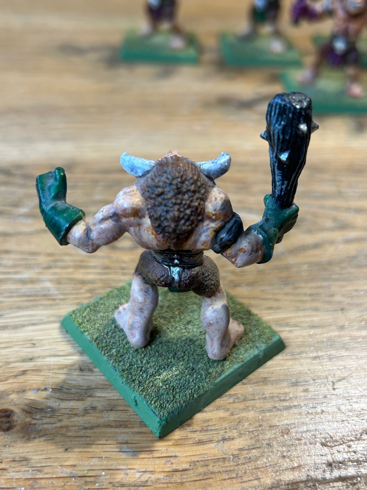 Warhammer Fantasy Quest Talisman Minotaur With club 90's Plastic