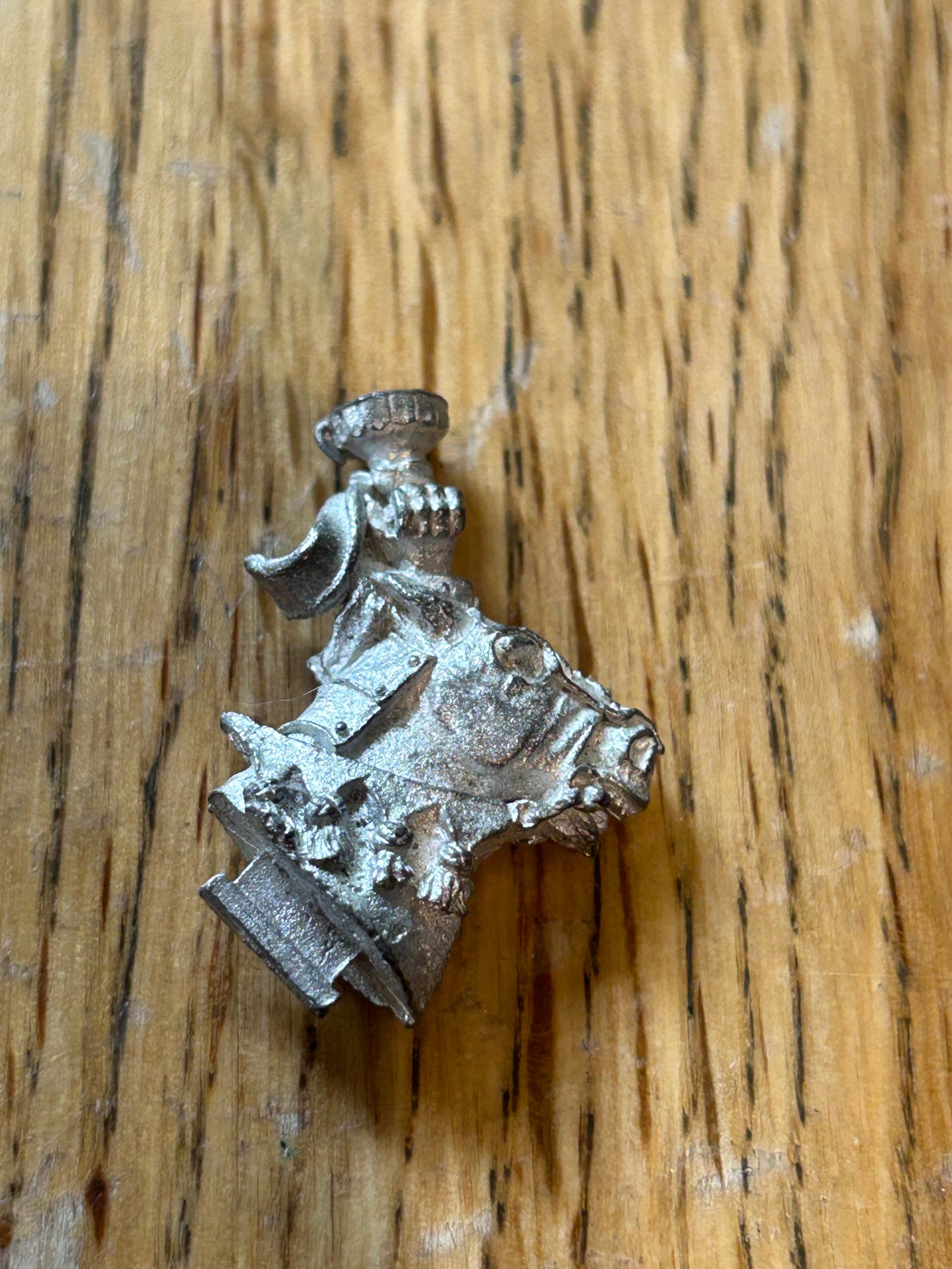 Warhammer Bretonnian Knight Grail Knight Horse Head 2 Bit Metal Games Workshop (8 available)
