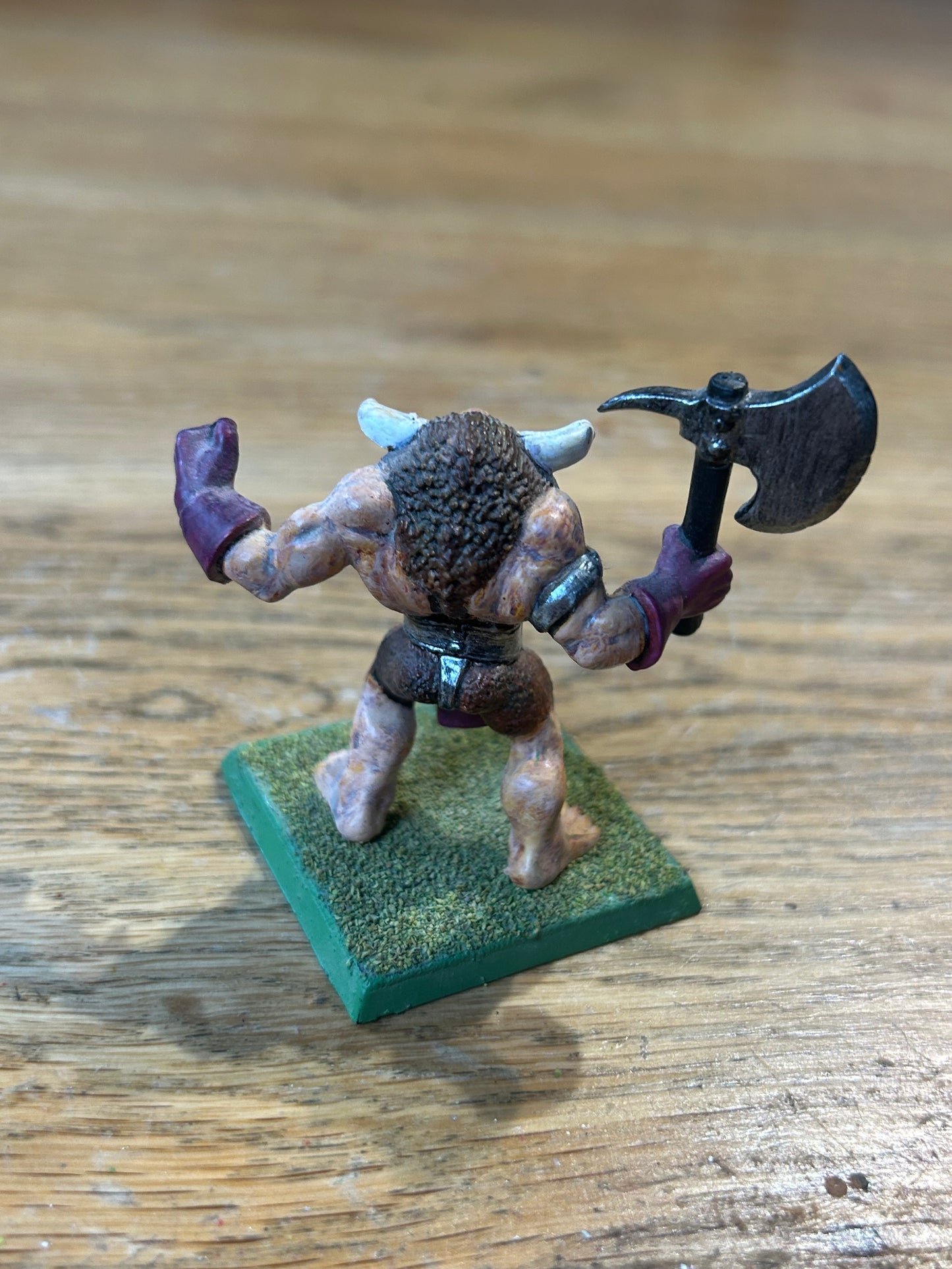 Warhammer Fantasy Quest Talisman Minotaur With axe 90's Plastic