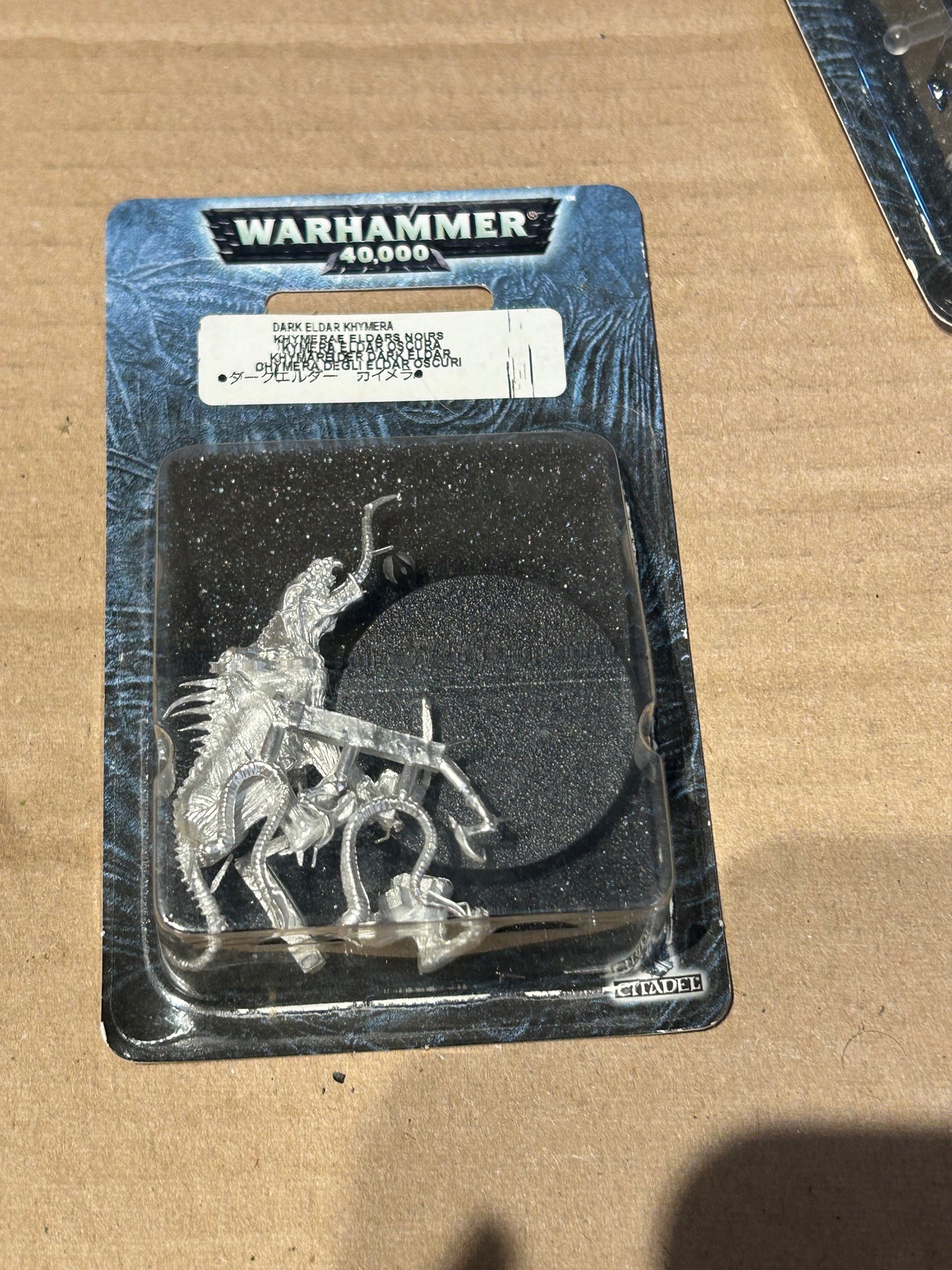 WARHAMMER DARK ELDAR ARMY - KHYMERA METAL MODEL IN BLISTER