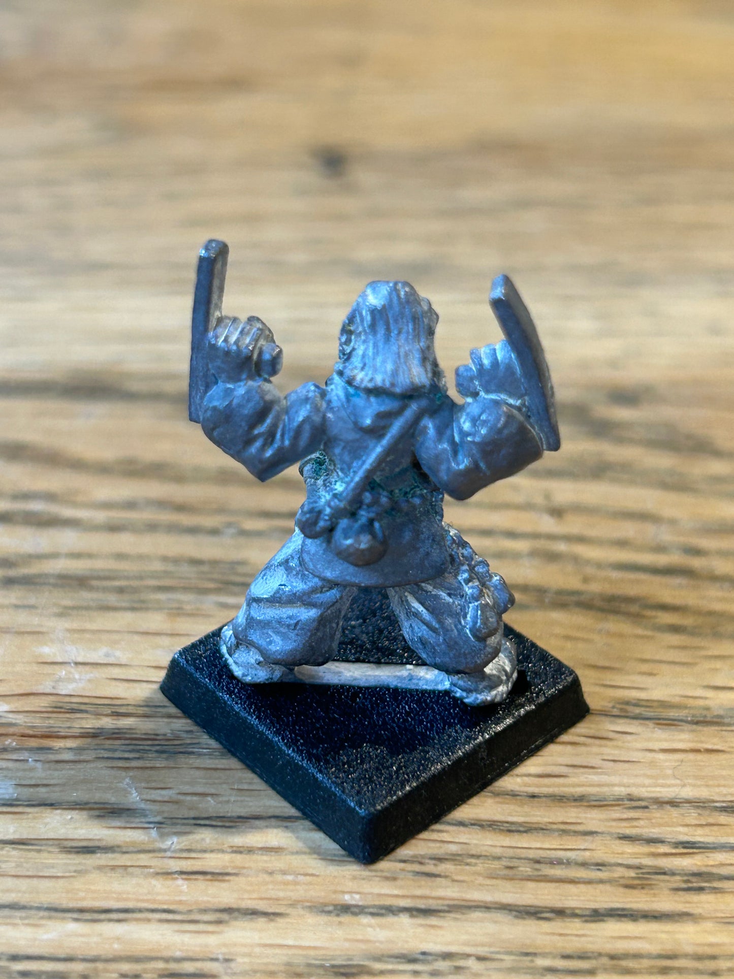 Vintage Warhammer Oriental Heroes Champion 'Po (Shukenja)' 1980s Metal