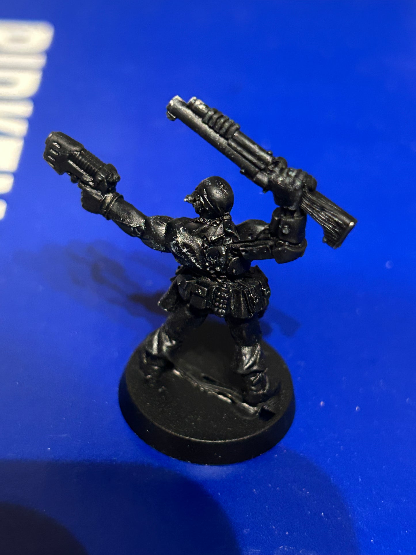Colonel Iron Hand Straken Metal OOP Imperial Guard Warhammer 40k