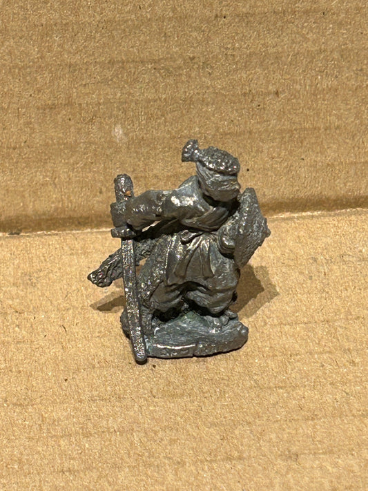Citadel miniatures preslotta warhammer fantasy c05 oriental heroes samurai with sword and shield