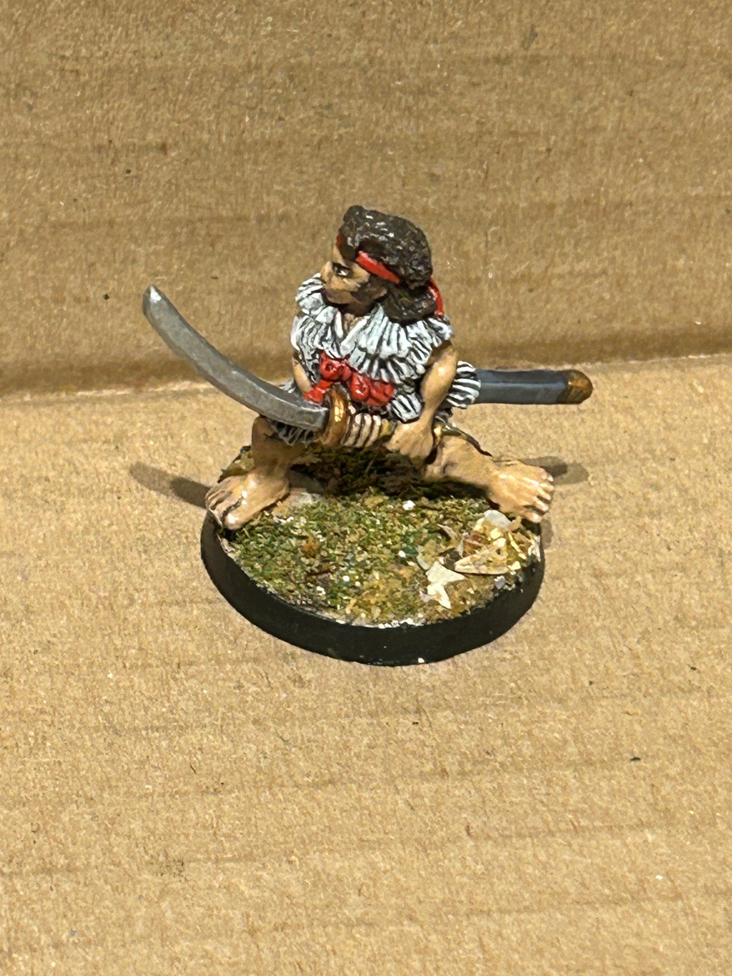 Citadel miniatures preslotta warhammer fantasy C05 oriental heroes samurai braced with sword