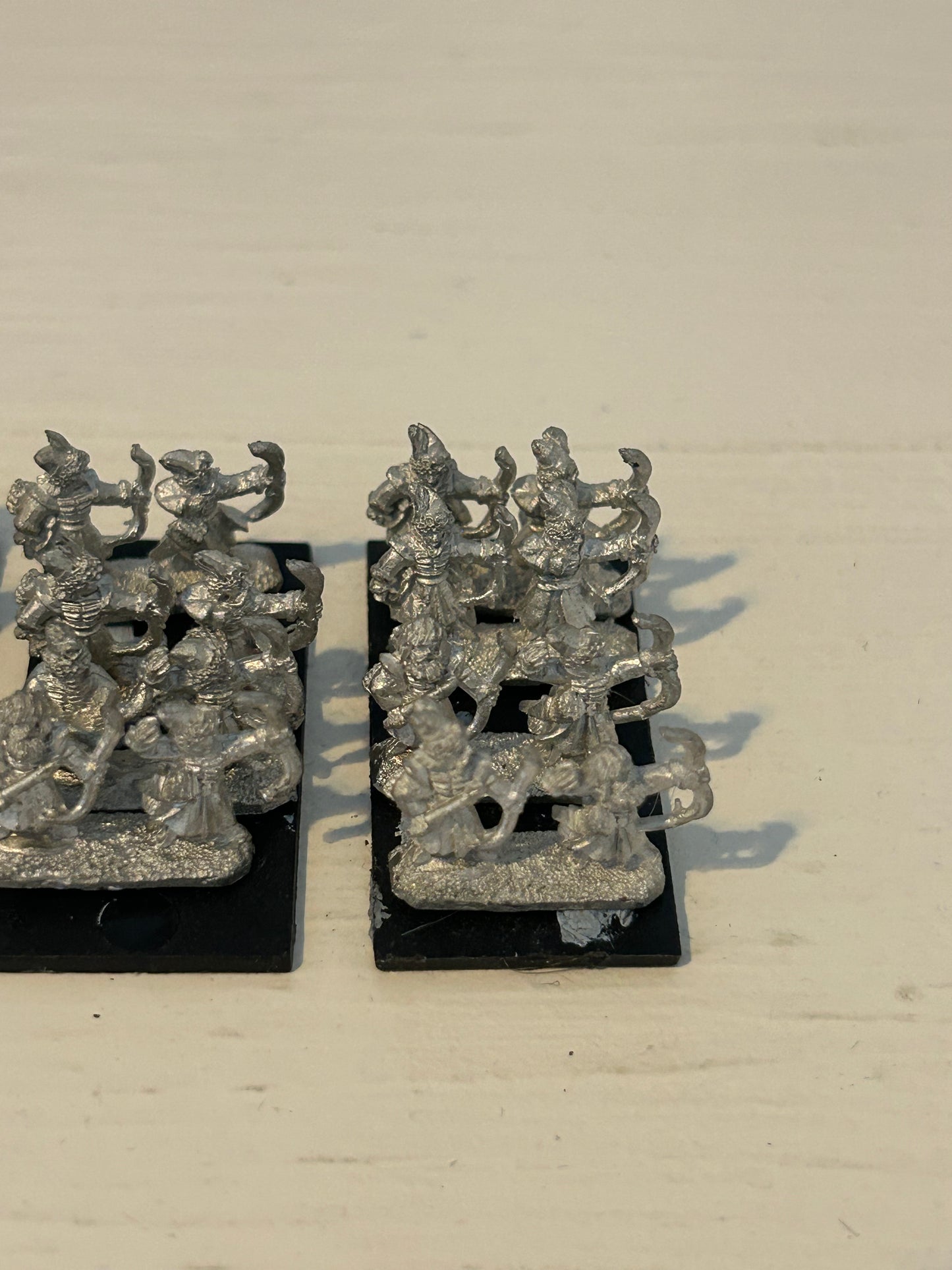 Warmaster 10mm Kislev Bowmen Regiment Metal OOP Games Workshop Archers 3 bases (lot 3)