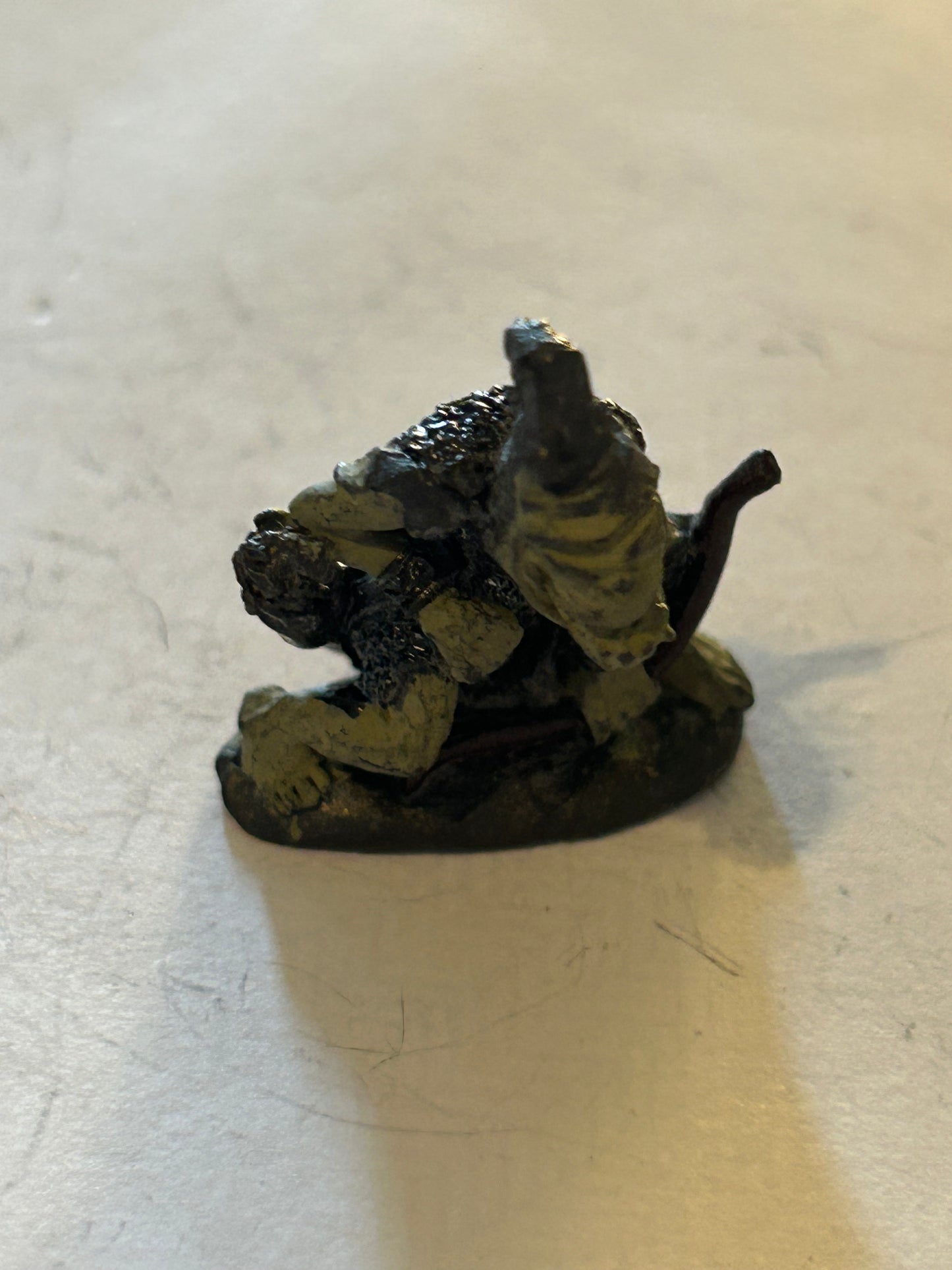 Citadel miniatures warhammer fantasy preslotta armoured orc loading bow
