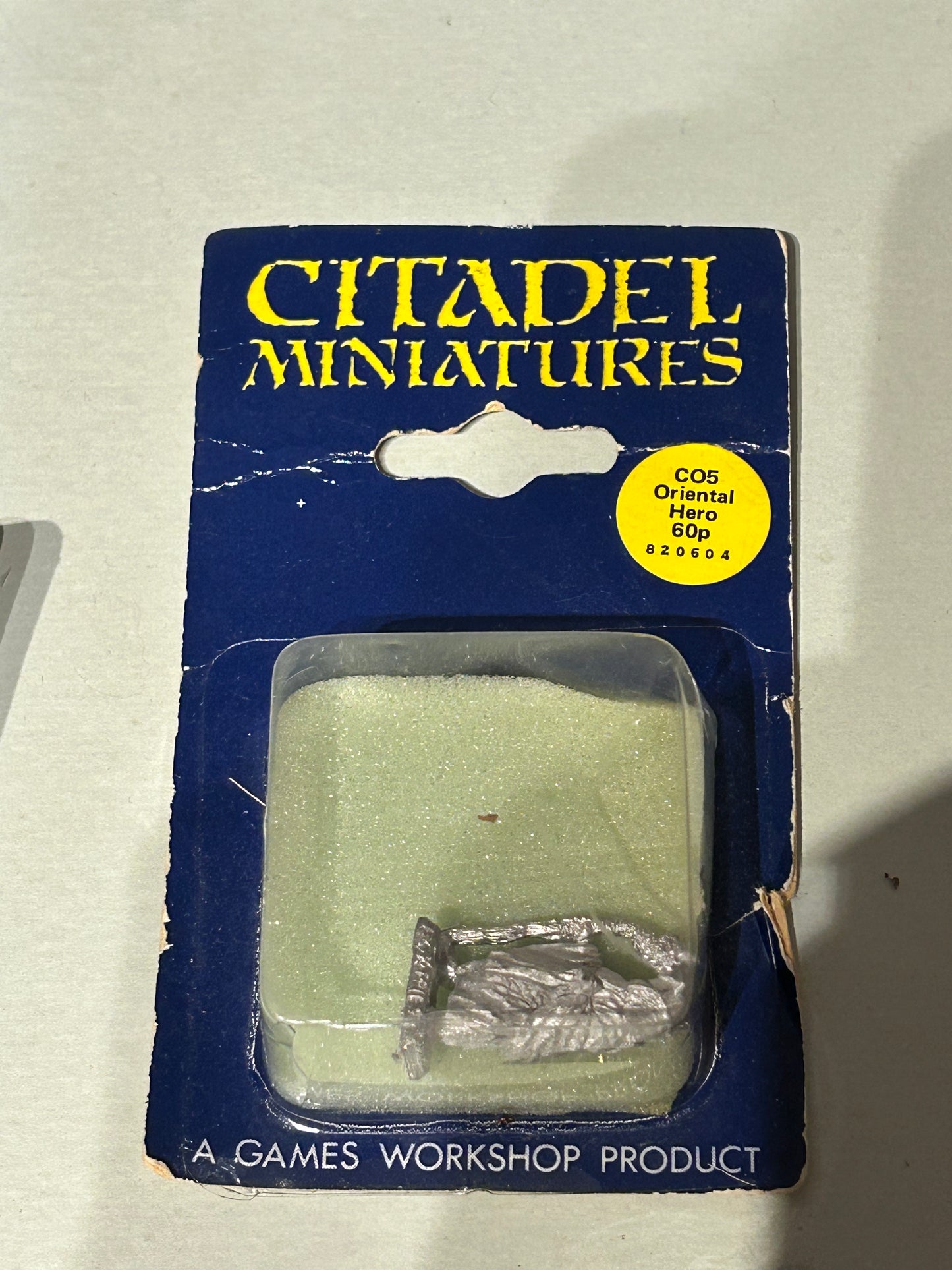 Warhammer fantasy oriental heroes C05 fox priest in sealed blister