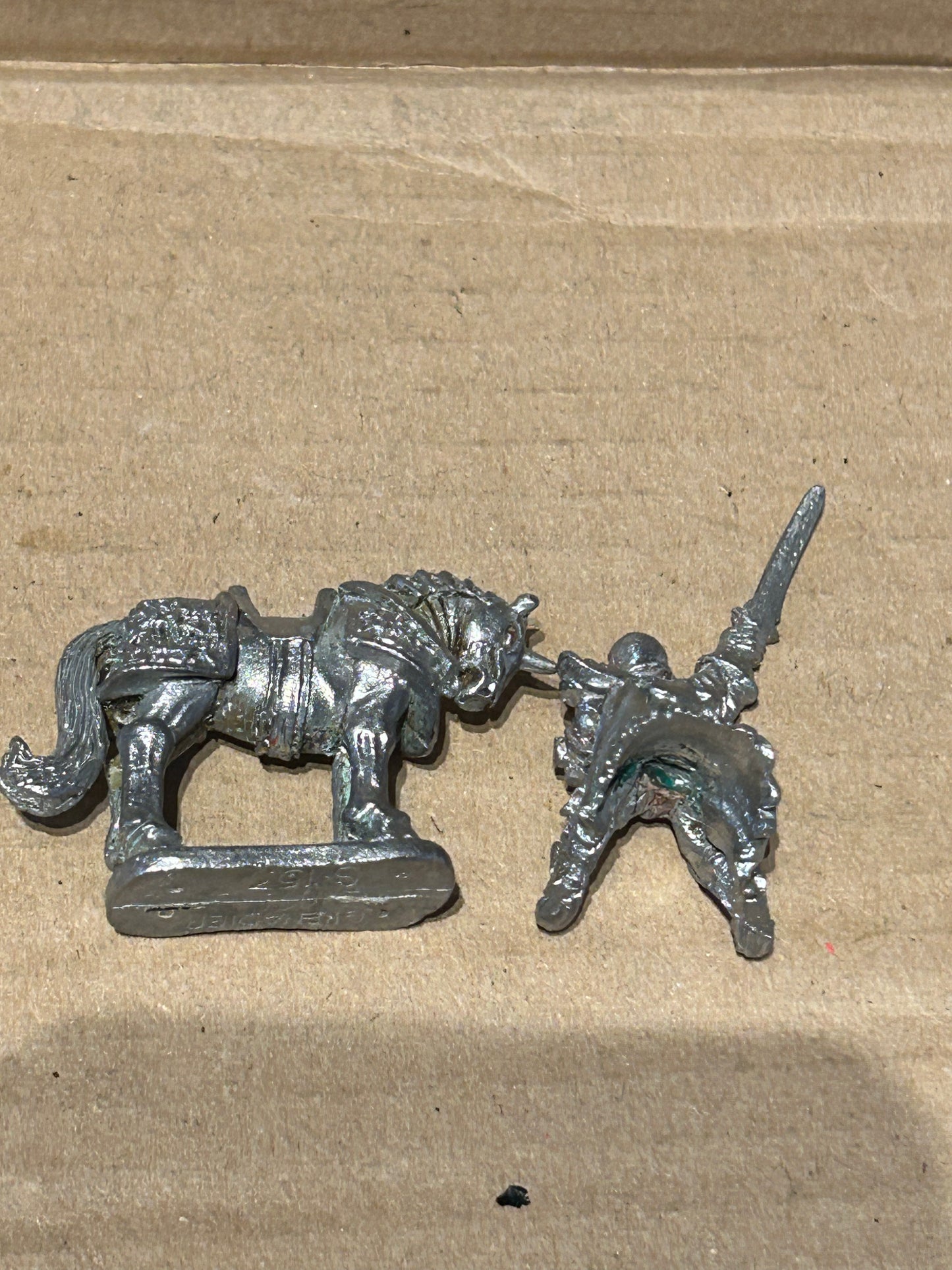 Grenadier miniatures mounted skeleton undead hero on steed