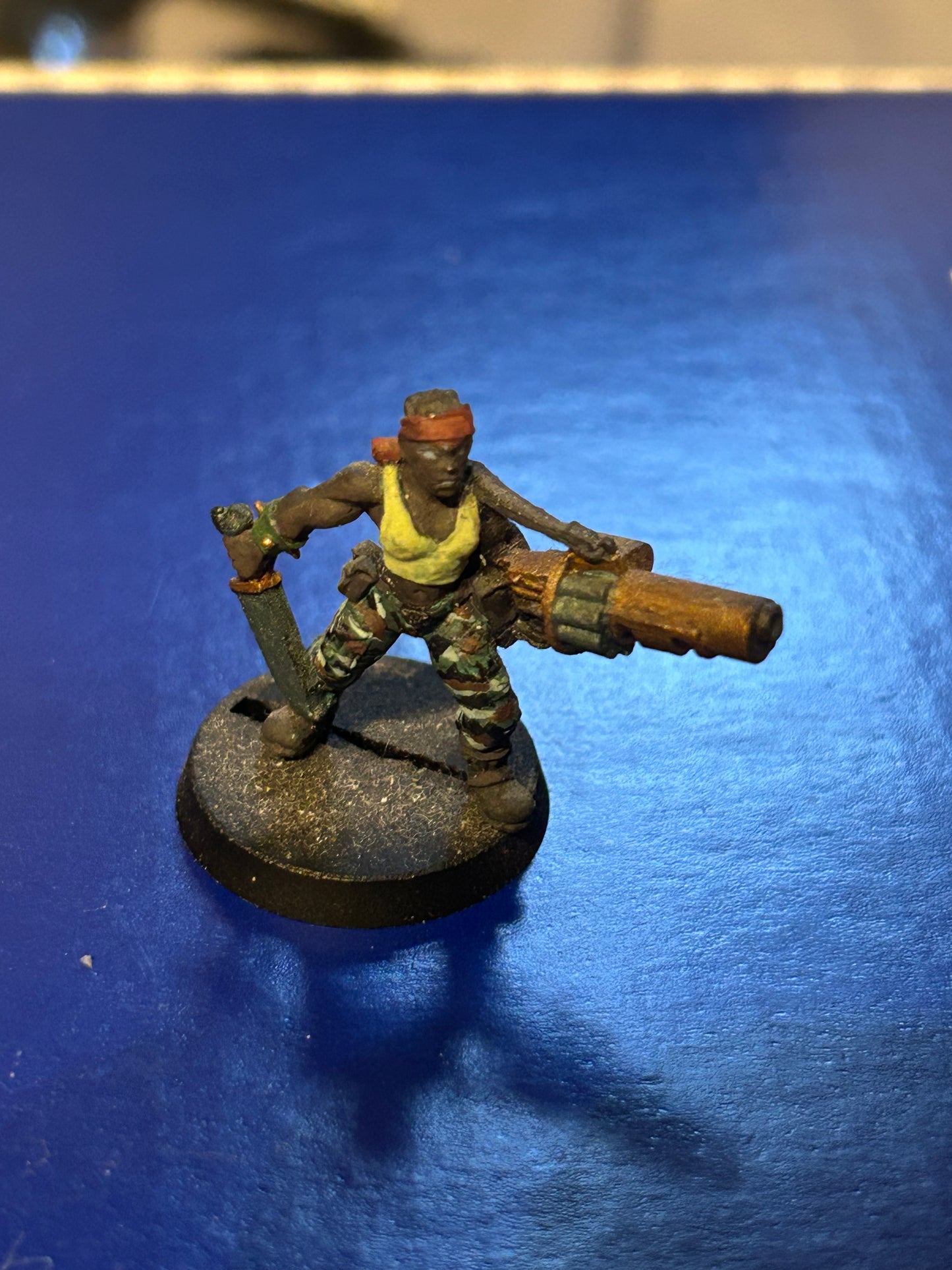 female catachan grenade launcher warhammer 40k metal citadel limited release