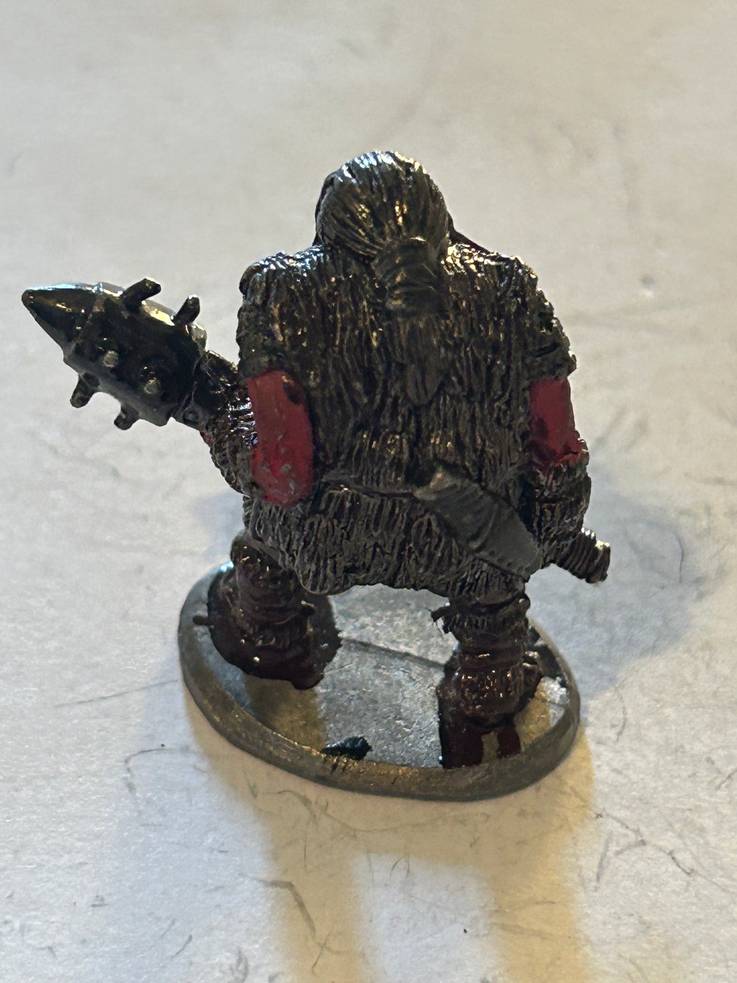 Citadel - Chronicle - Pre Slotta - Warhammer fantasy - CM09 - Hobgoblin with double handed spiked mace