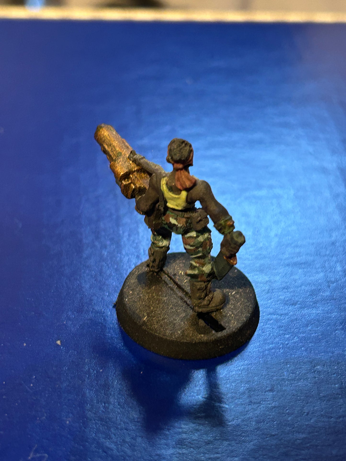 female catachan grenade launcher warhammer 40k metal citadel limited release