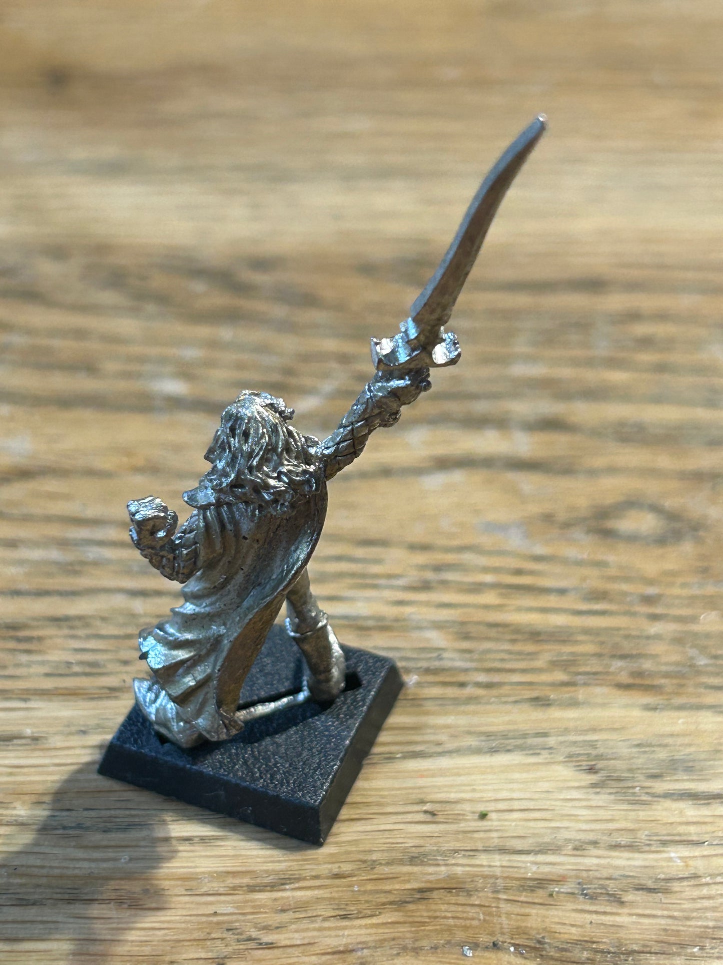 Elric the White Wolf EC05 Eternal Champion Personalities Metal Citadel Oldhammer (some of the metal has a golden brown patina due to storage).