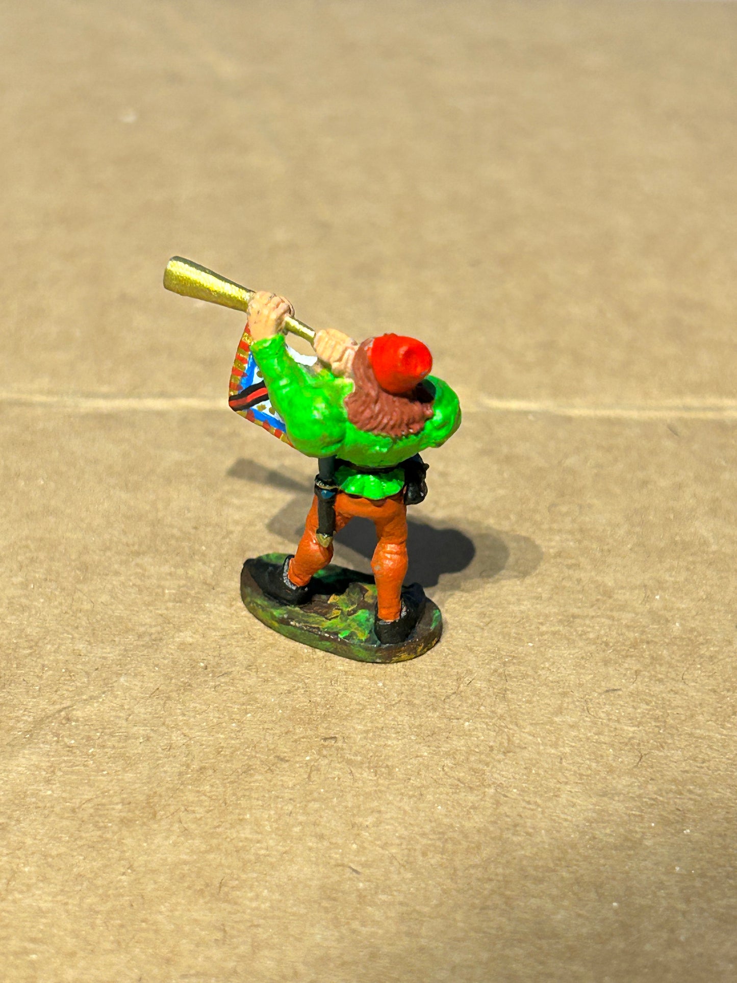 Grenadier models fantasy warriors fighting men herald blowing trumpet