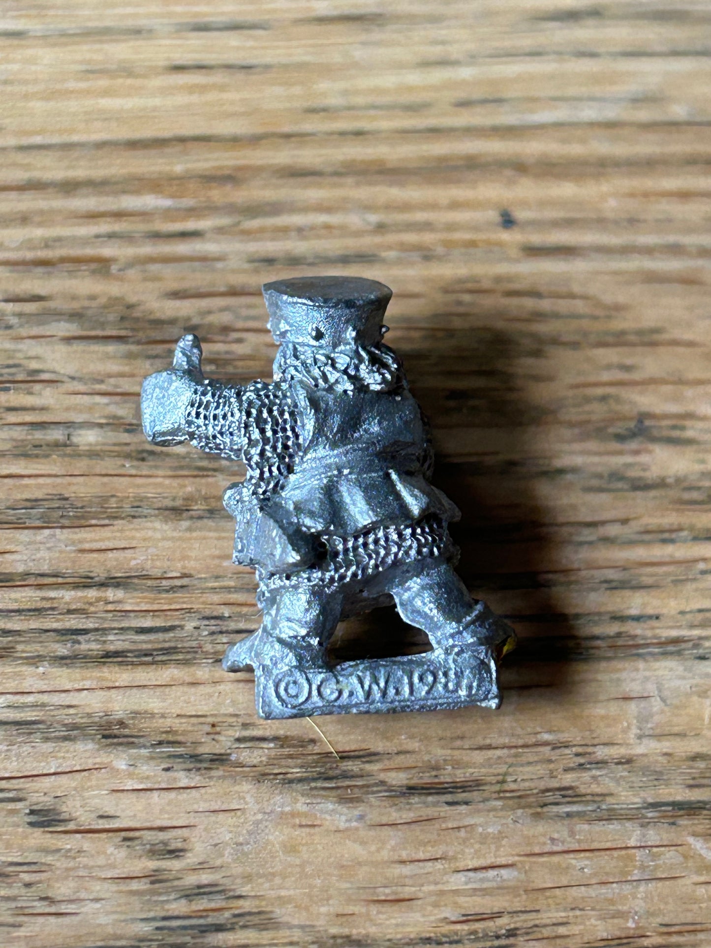 DWARF bombard or bolt thrower CREW-MEMBER spotter Metal dwarfs Army warhammer 1980s