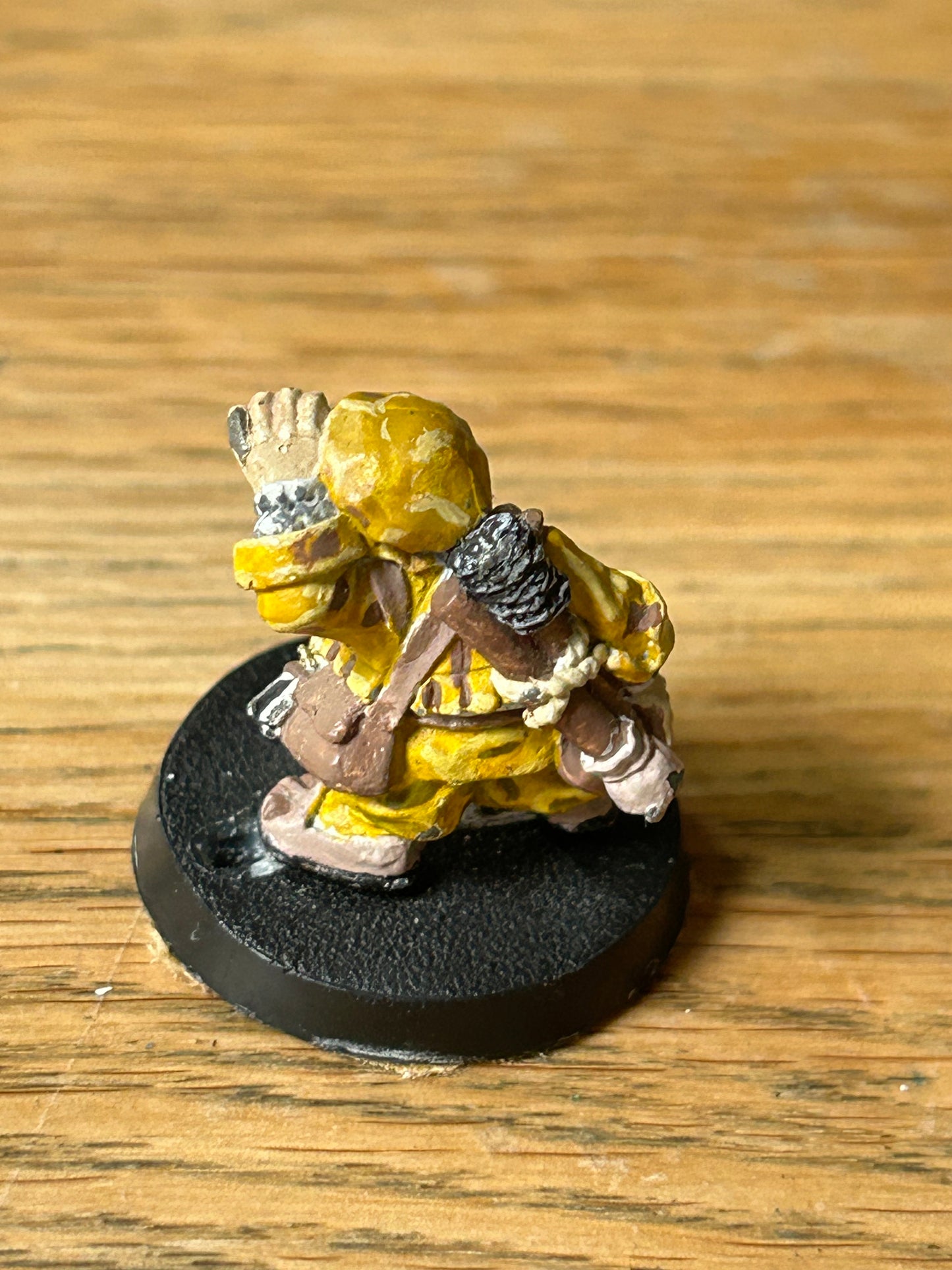 DWARF SWIVEL GUN SPOTTER Metal MM14 Dwarfs Army Crew Marauder Warhammer 1980s