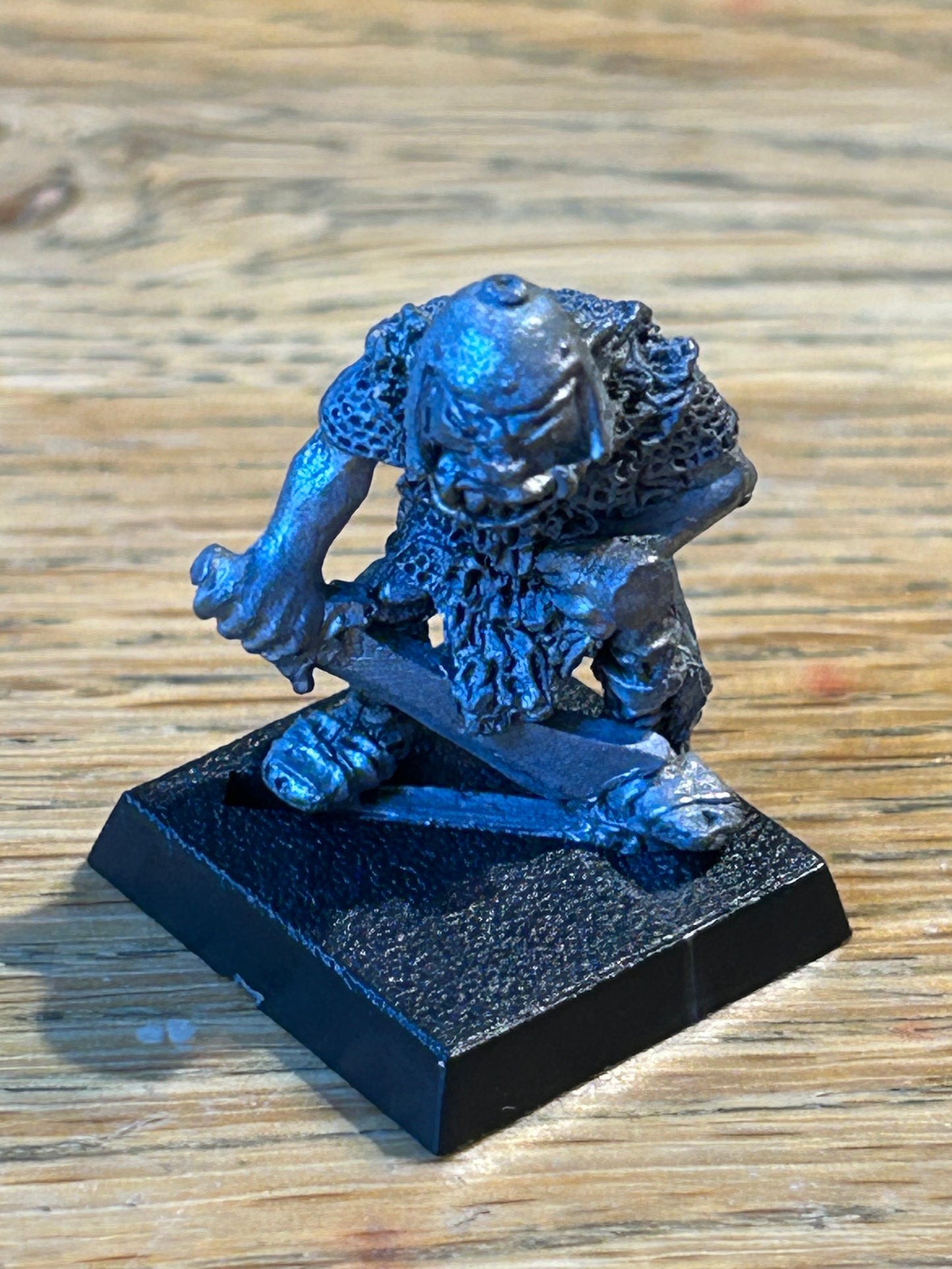 Warhammer fantasy - Pre Slotta - RR3 - Groms Goblin Guard - Trooper , 1984