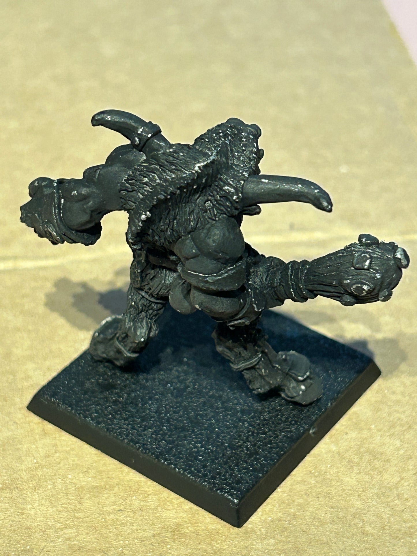 1987 Chaos Minotaur Lord C34 Doombellow the Warped Citadel Beasts Beastmen Army