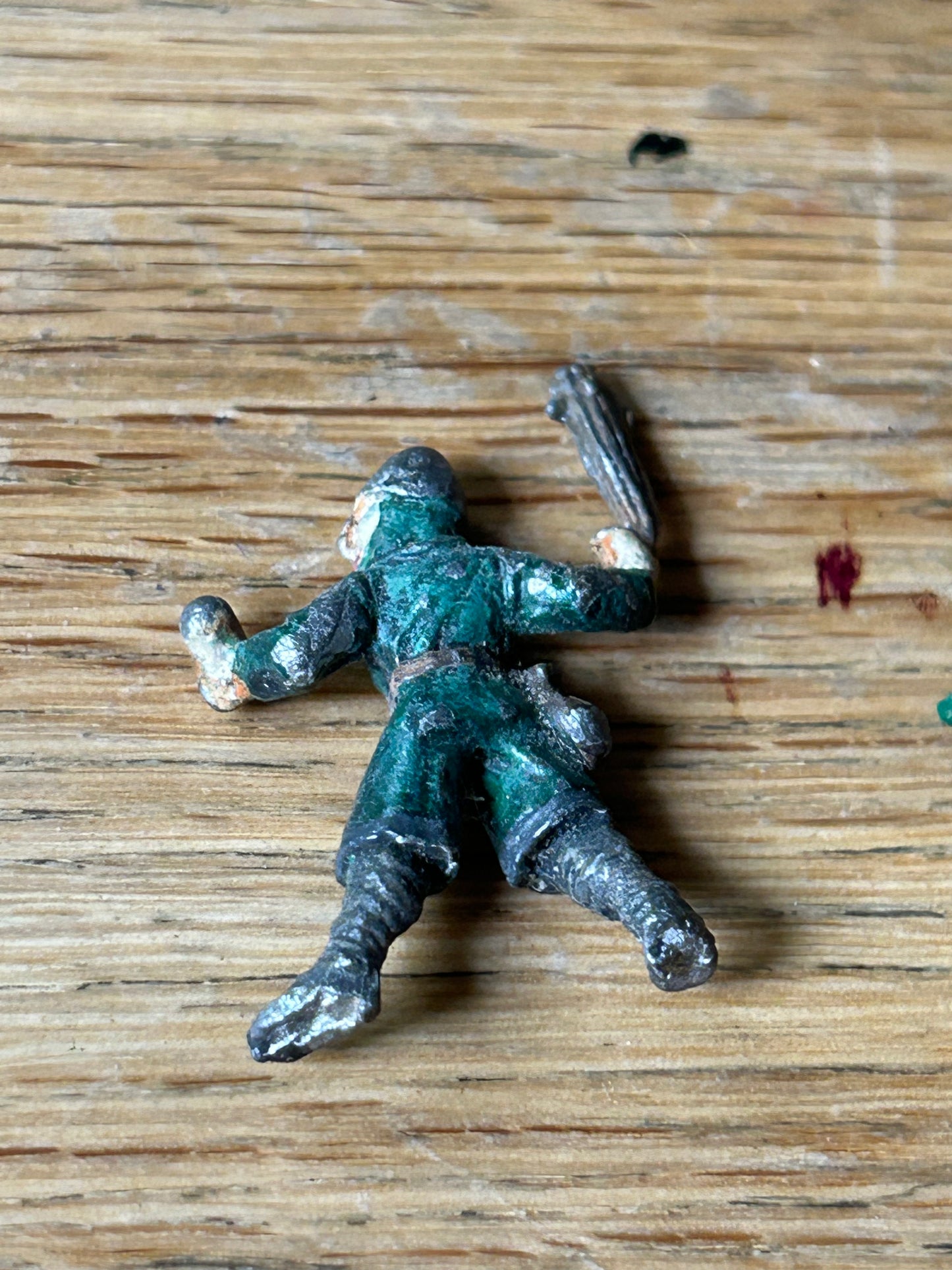 F4 Normans Men-At-Arms Club Guillaume Peasant Bretonnian Man Citadel Metal (no tab)