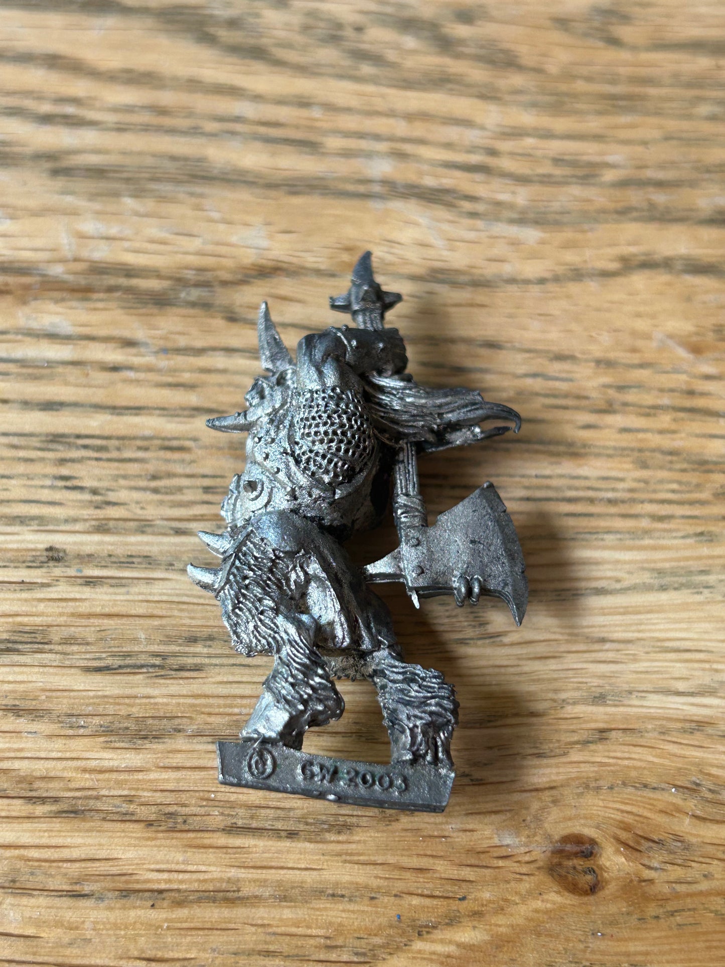 Warhammer Fantasy Old World Beasts of Chaos Metal Beastlord Great Weapon