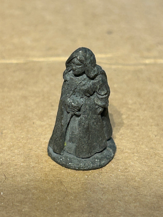 RARE Metal Citadel Miniatures DASSv2  'Diann the Girl Thief' c.1983 dungeon adventurer starter set