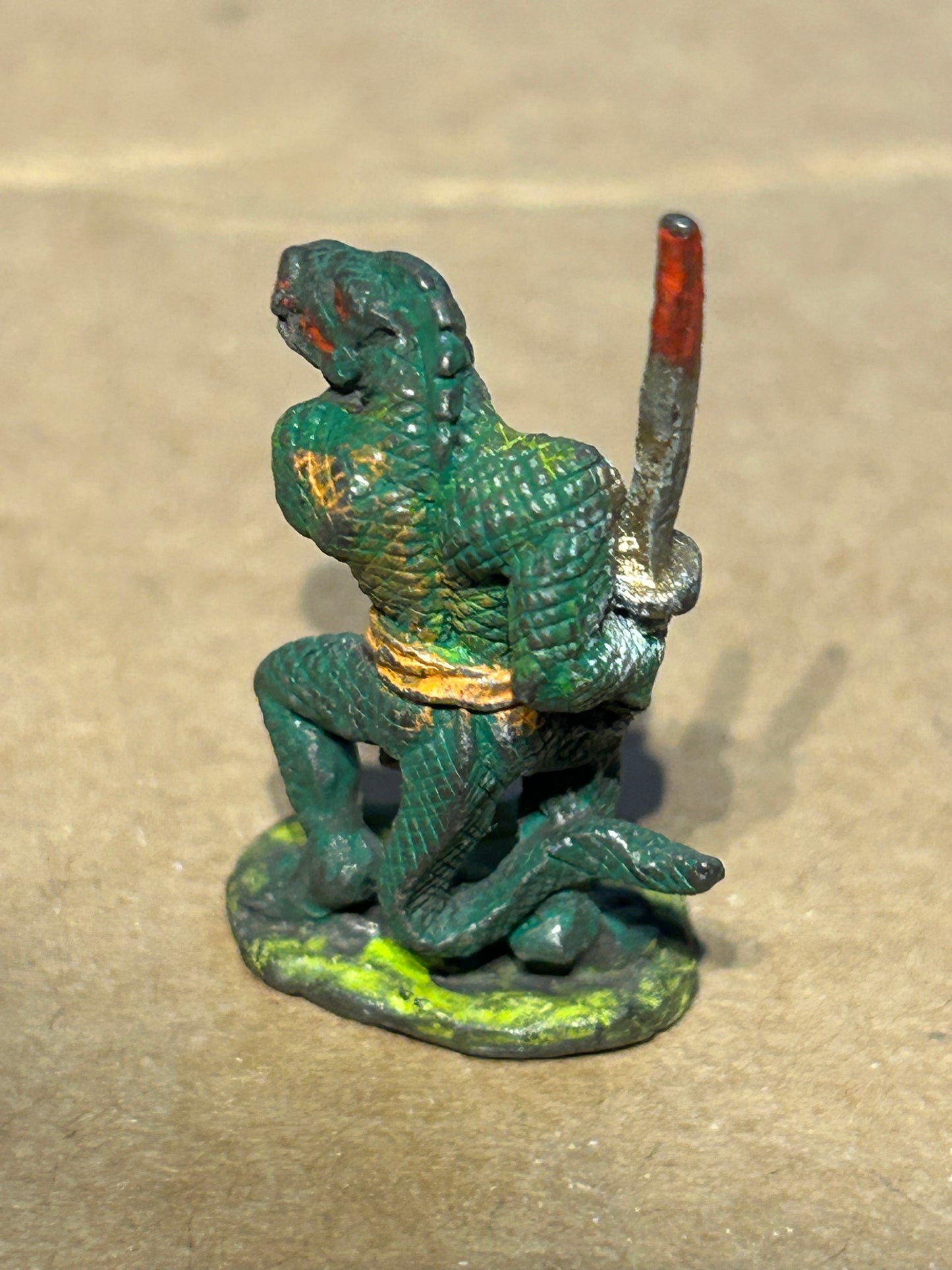 Warhammer Fantasy AD&D Pre Slotta Lasrack the Lizardman Dungeon Monsters Starter Citadel 94873