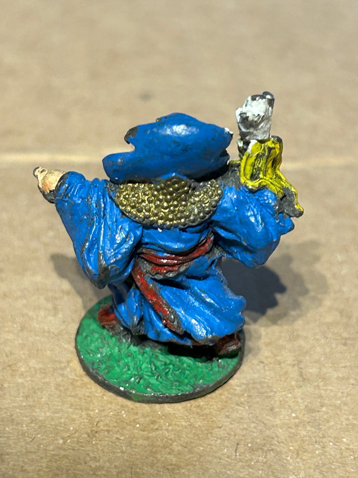 Citadel Warhammer - Bryan Ansell Chaos Marauder - Enkalon Garusa Wizard 1980's