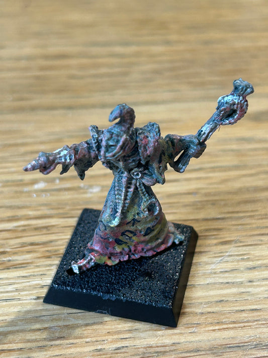 Citadel Warhammer classic 80s Chaos Sorcerer Darumogt Lizardpriest