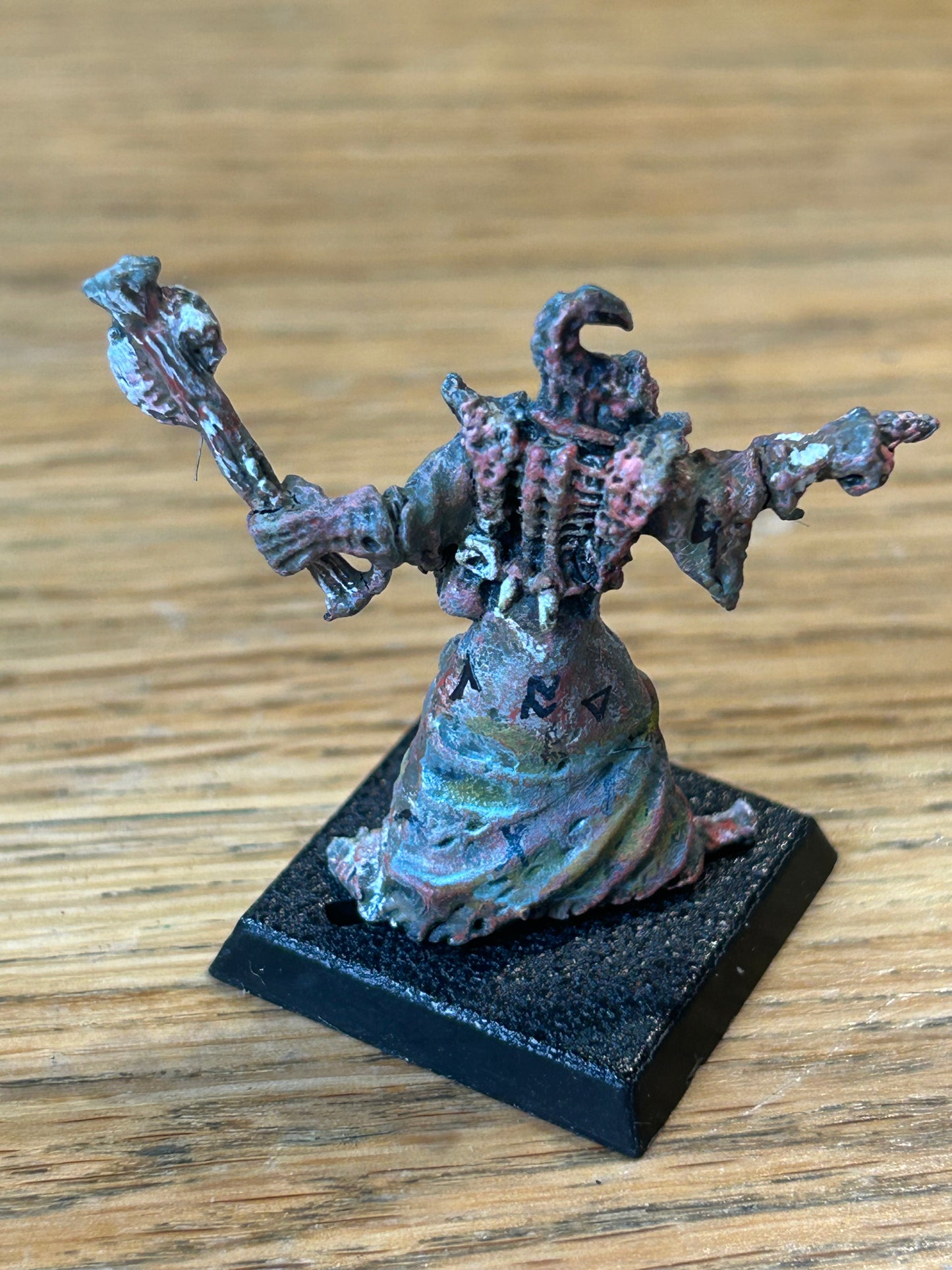 Citadel Warhammer classic 80s Chaos Sorcerer Darumogt Lizardpriest