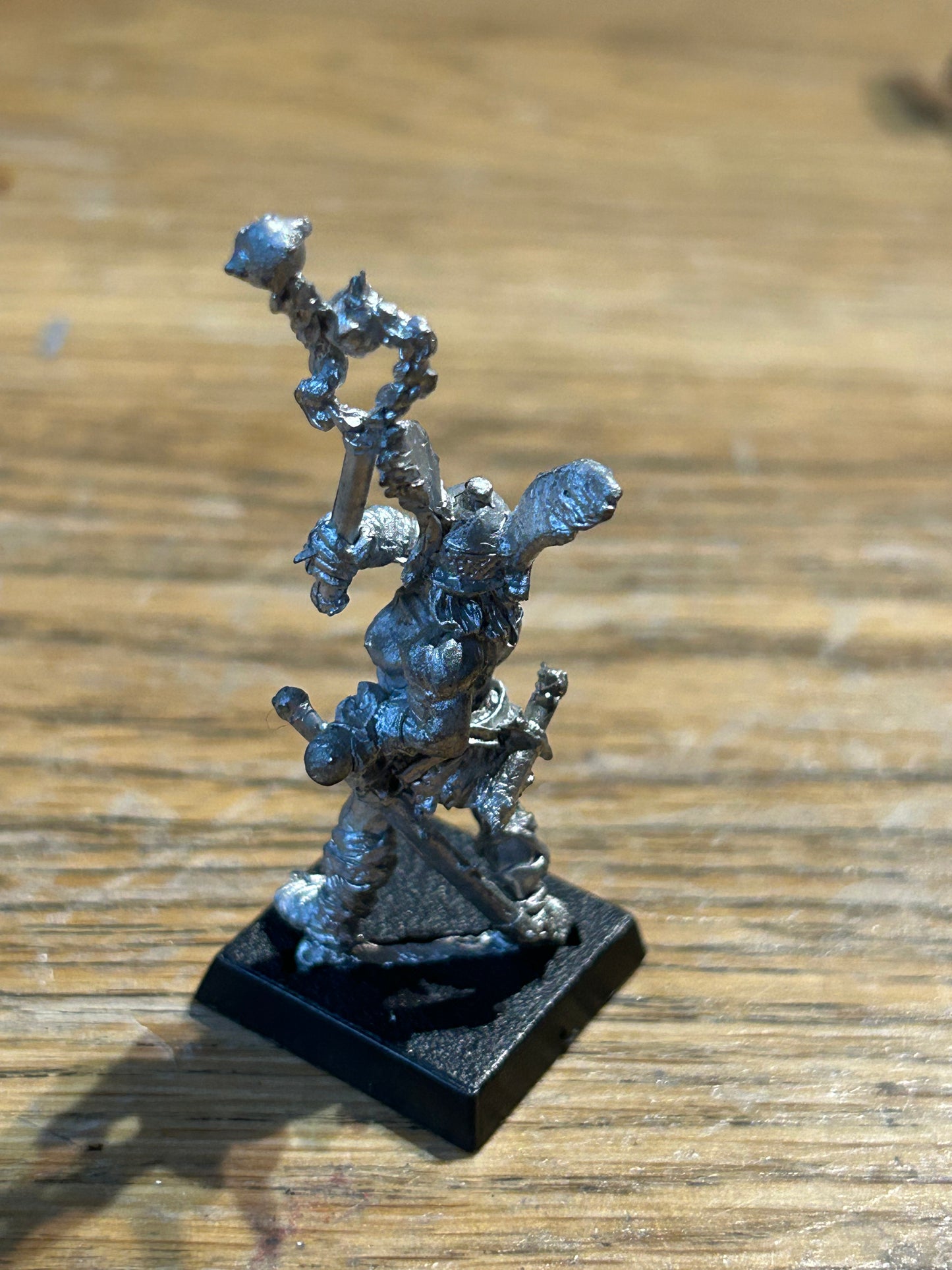 Citadel Miniatures Barbarian, Flail-Hide the Destroyer 0108/05 metal miniature