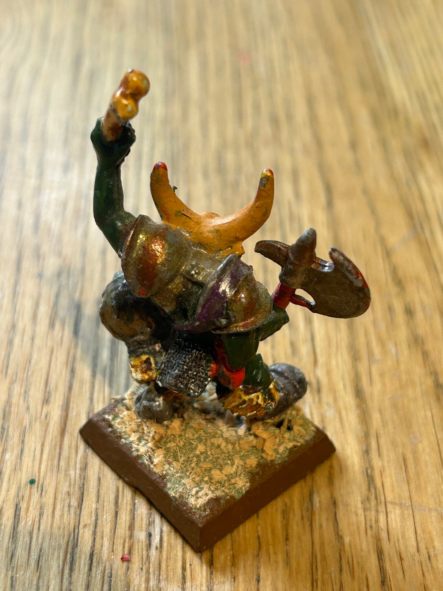 Black Orc Musician Metal Orcs Old World Warhammer chaos dwarfs