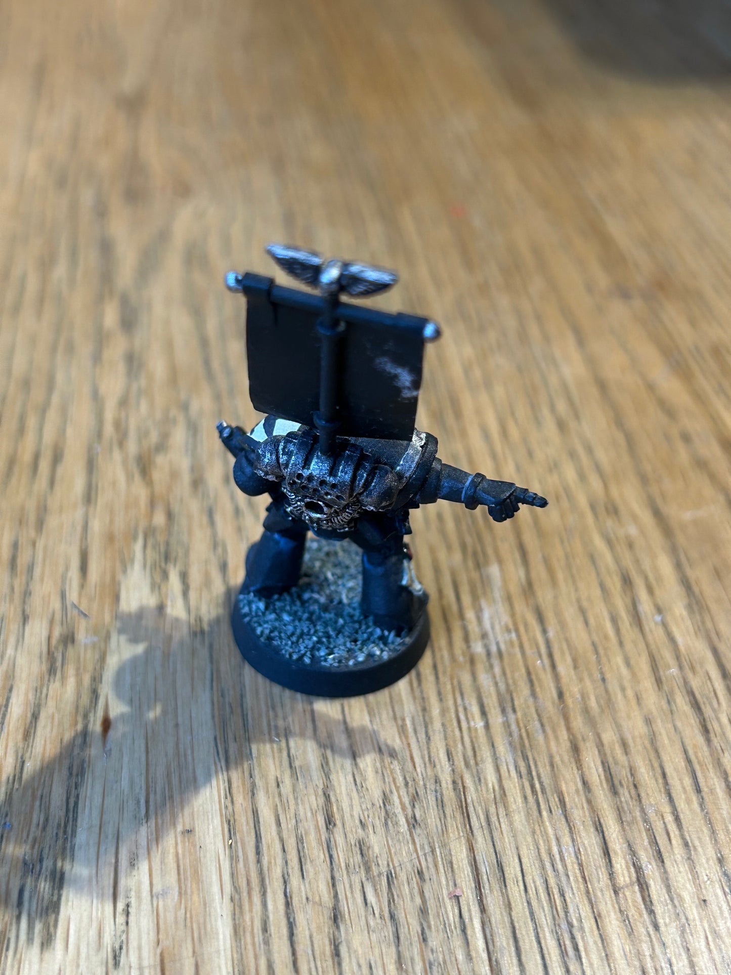 Warhammer 40K Space Marines Classic Veteran Sergeant with Auspex metal