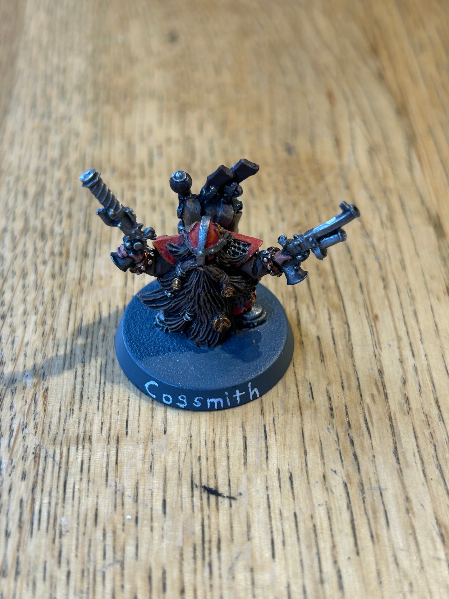DWARf ENGINEER with brace of pistol Metal warhammer fantasy