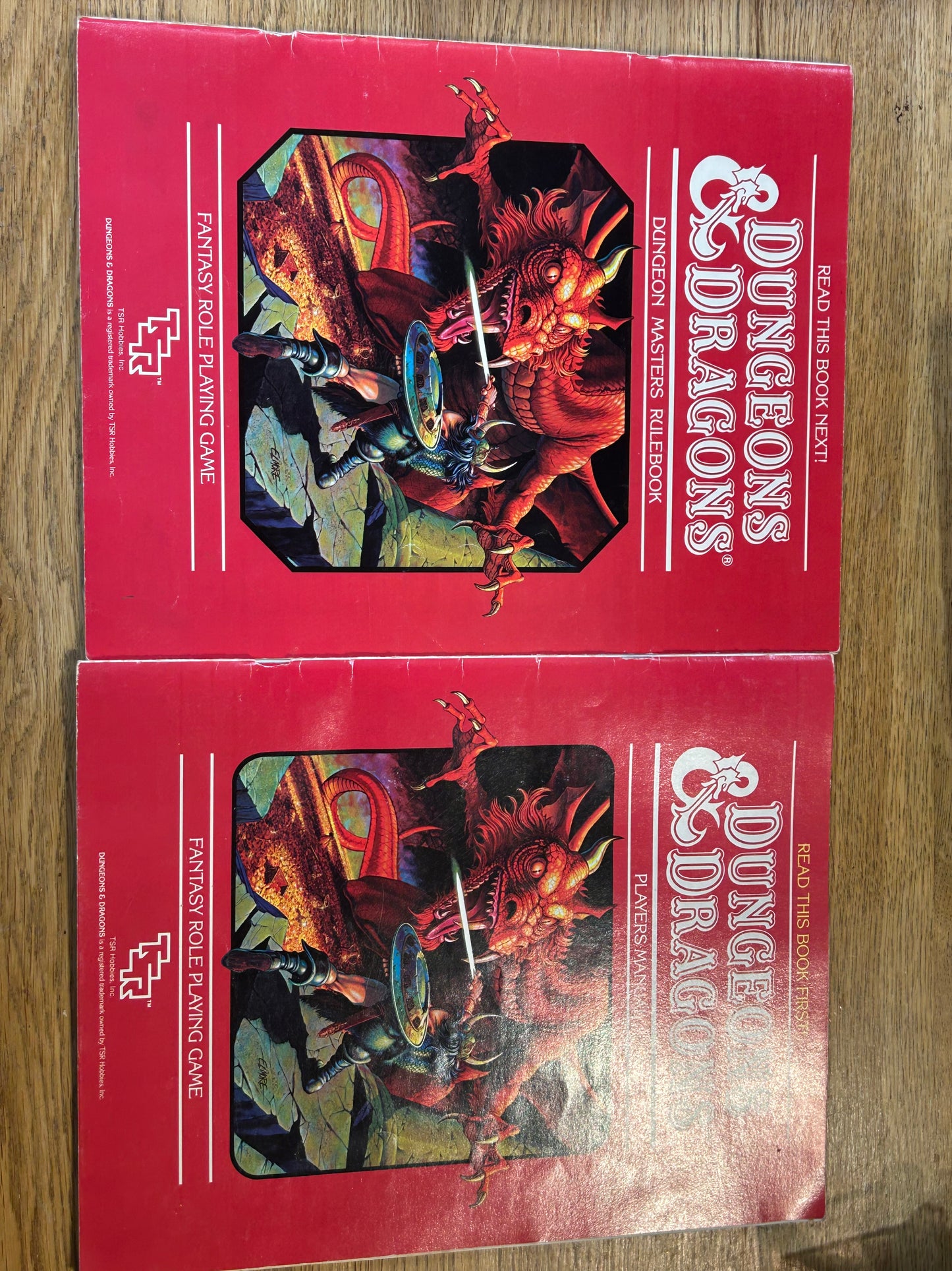 1983 Dungeons & Dragons - TSR Set 1 - Basic Rules - Role Playing Game