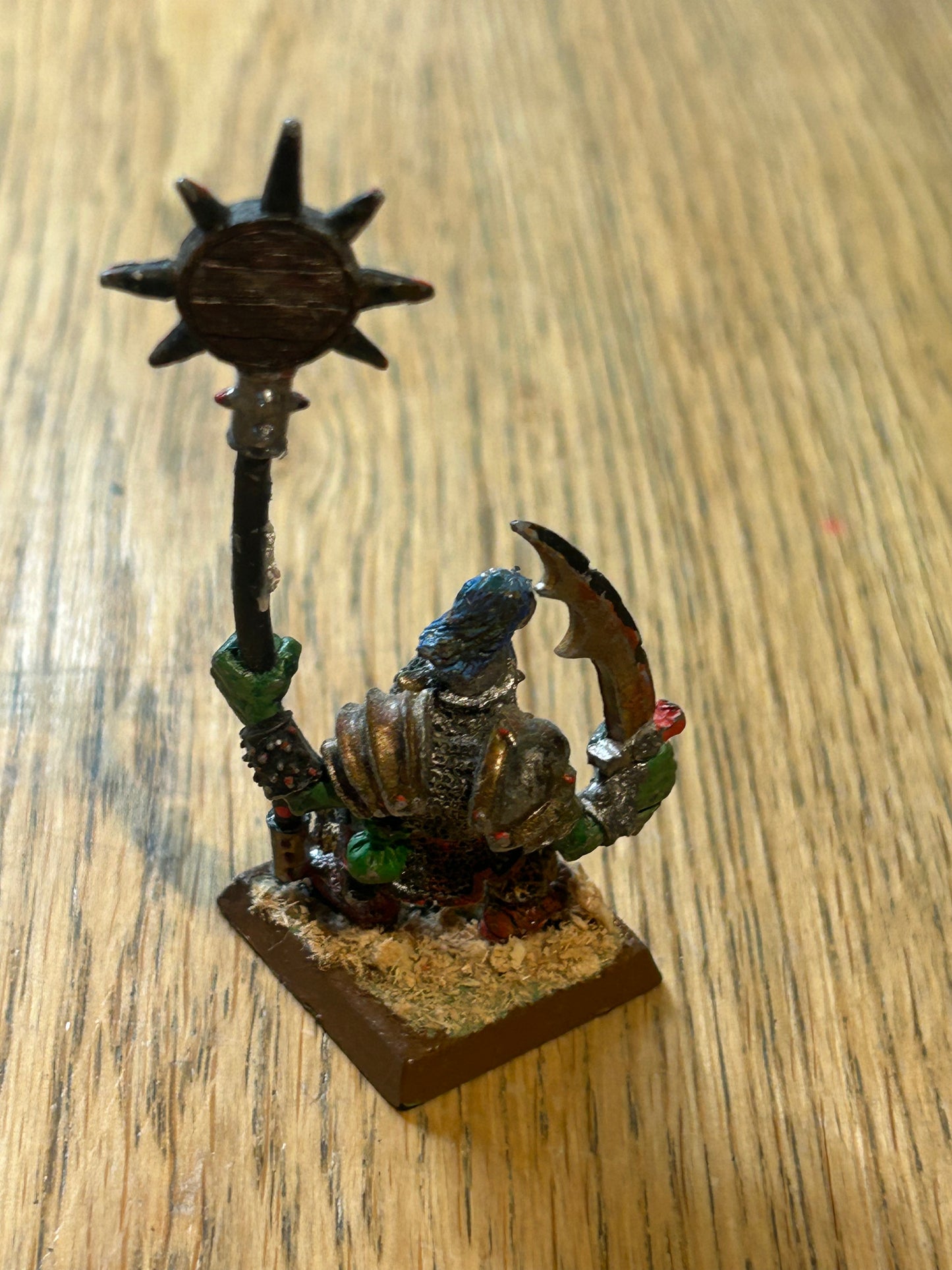 Warhammer fantasy orcs orc standard bearer