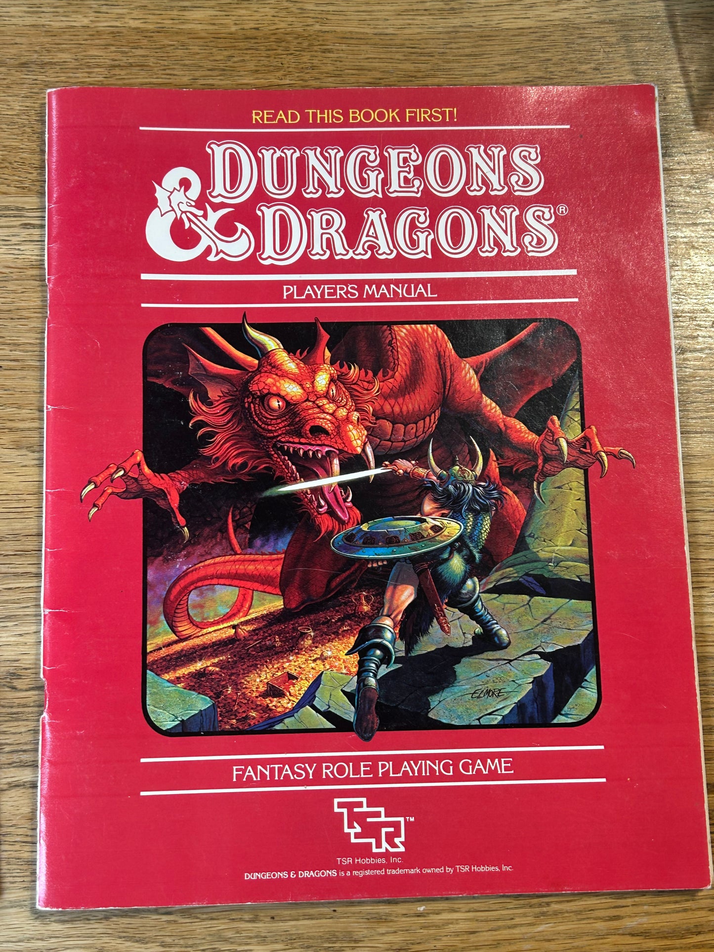 1983 Dungeons & Dragons - TSR Set 1 - Basic Rules - Role Playing Game