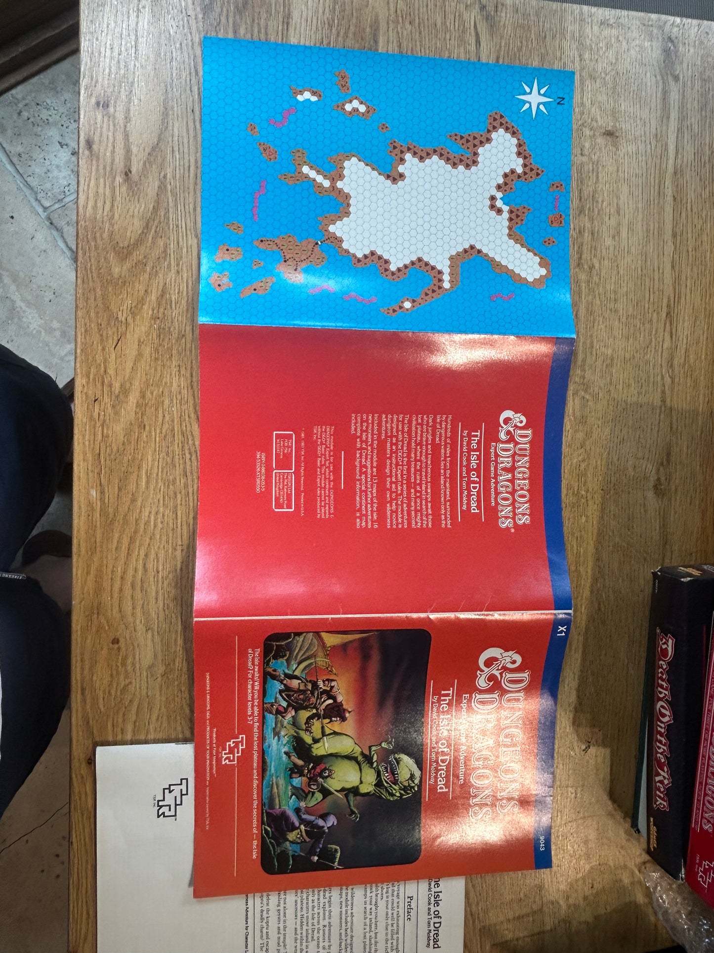 The Isle of Dread by David Cook & Tom Moldvay D&D Module X1 (1983)