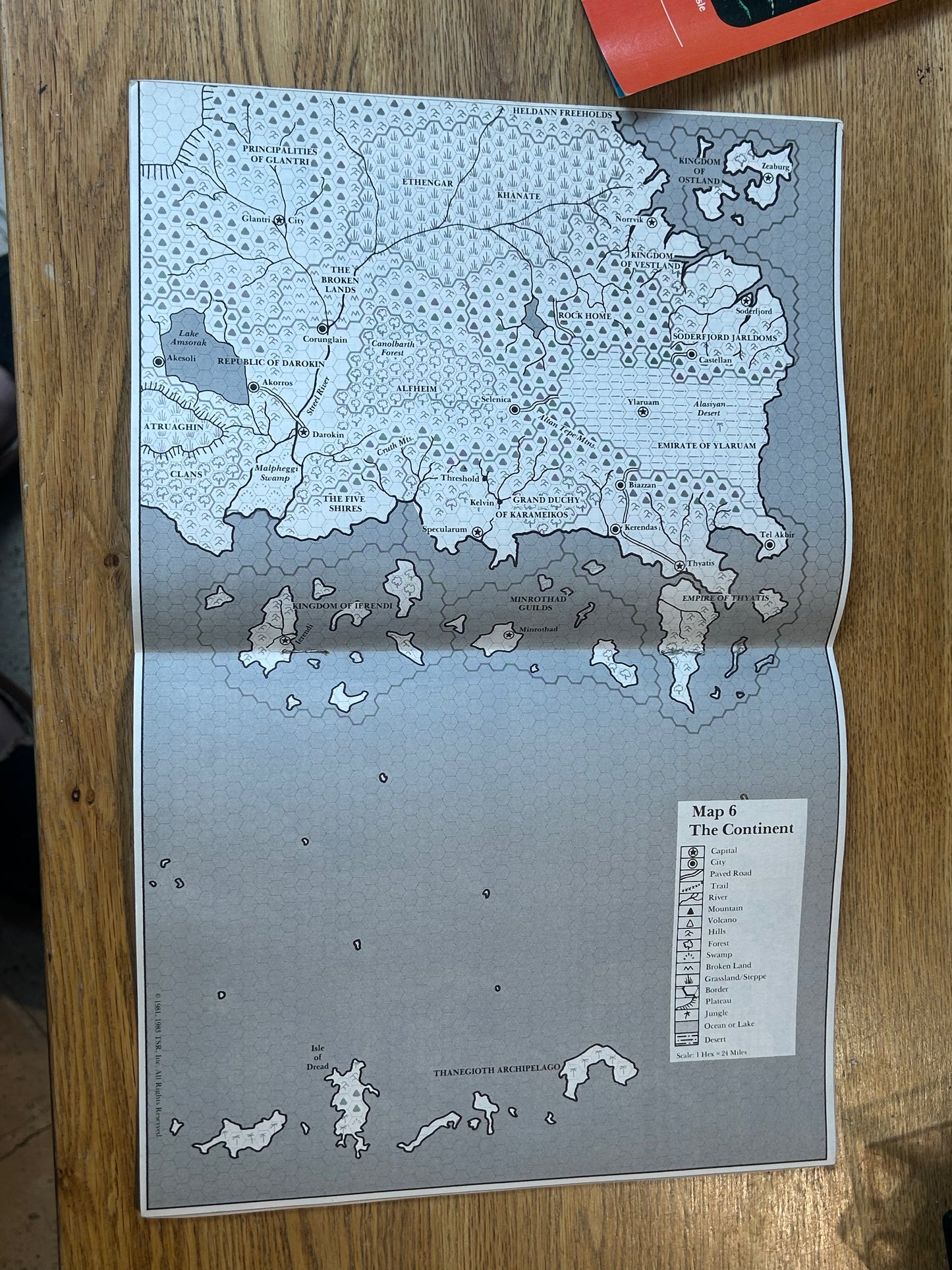 The Isle of Dread by David Cook & Tom Moldvay D&D Module X1 (1983)