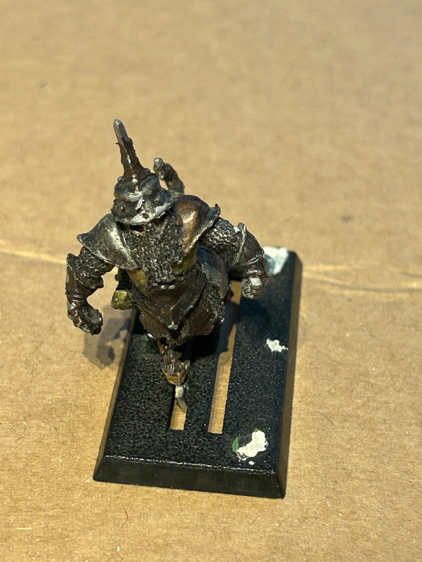 Chaos Dwarf Boar Centaur 1 - Tenderiser - 1987 - Painted Classic Metal Miniature