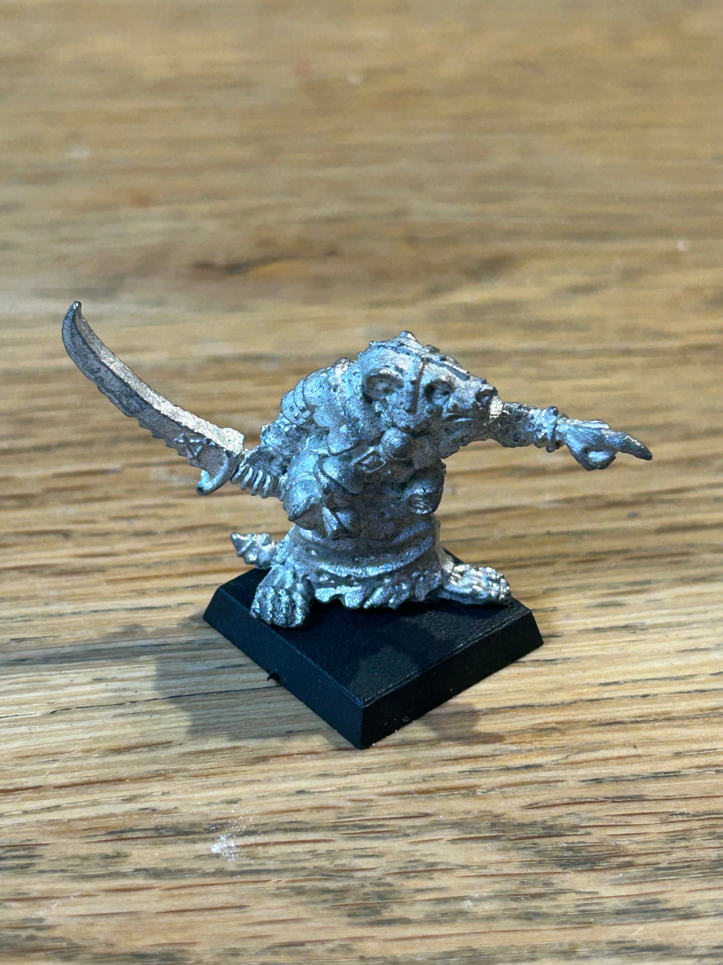 Skaven Commander Mutans Manflayer Sword Chaos Ratmen C47 warhammer Fantasy Old World