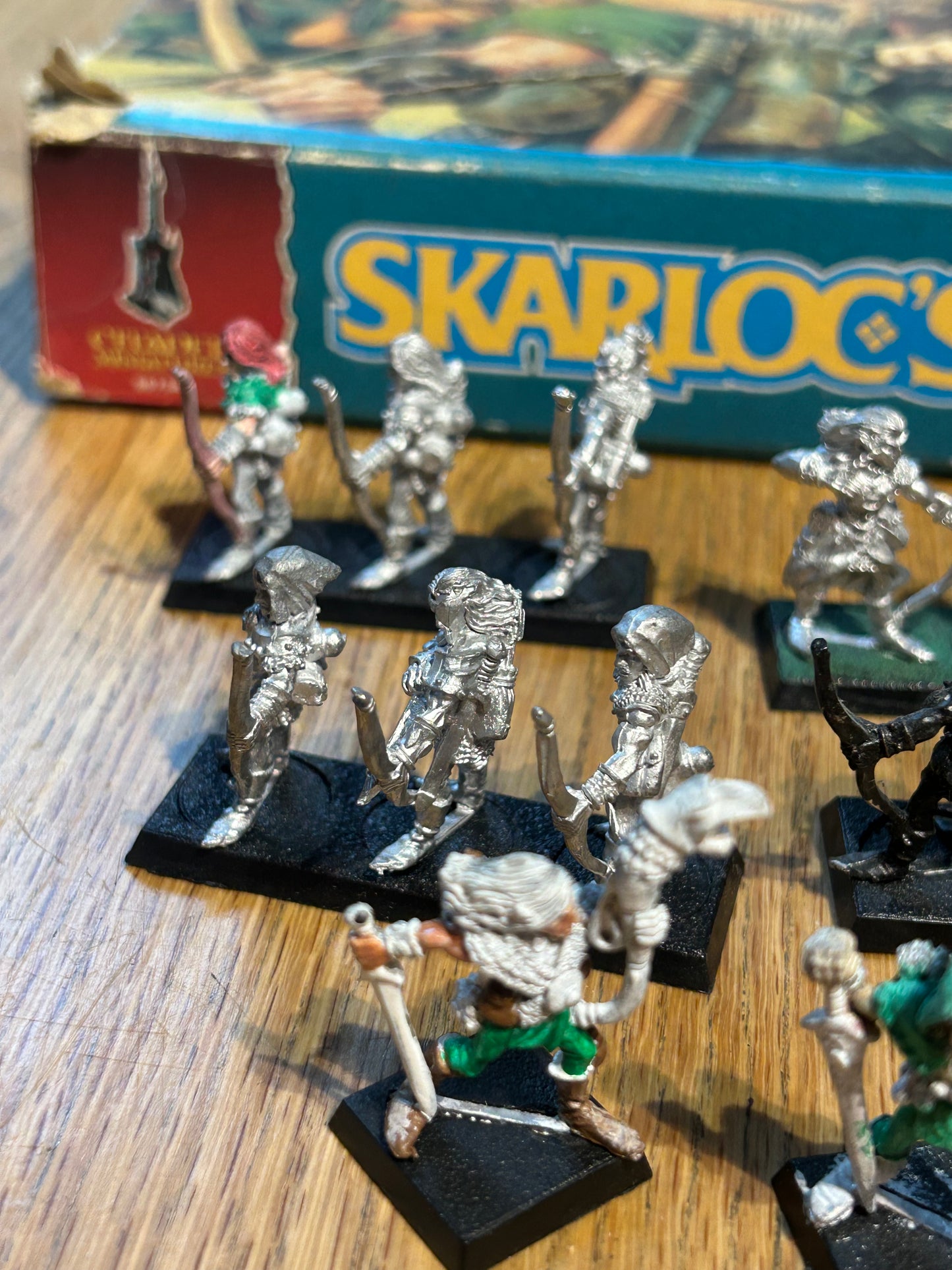 Vintage Citadel Regiments Of Renown, Skarlocs Wood Elf Archers, 1980s RRD4 OOP