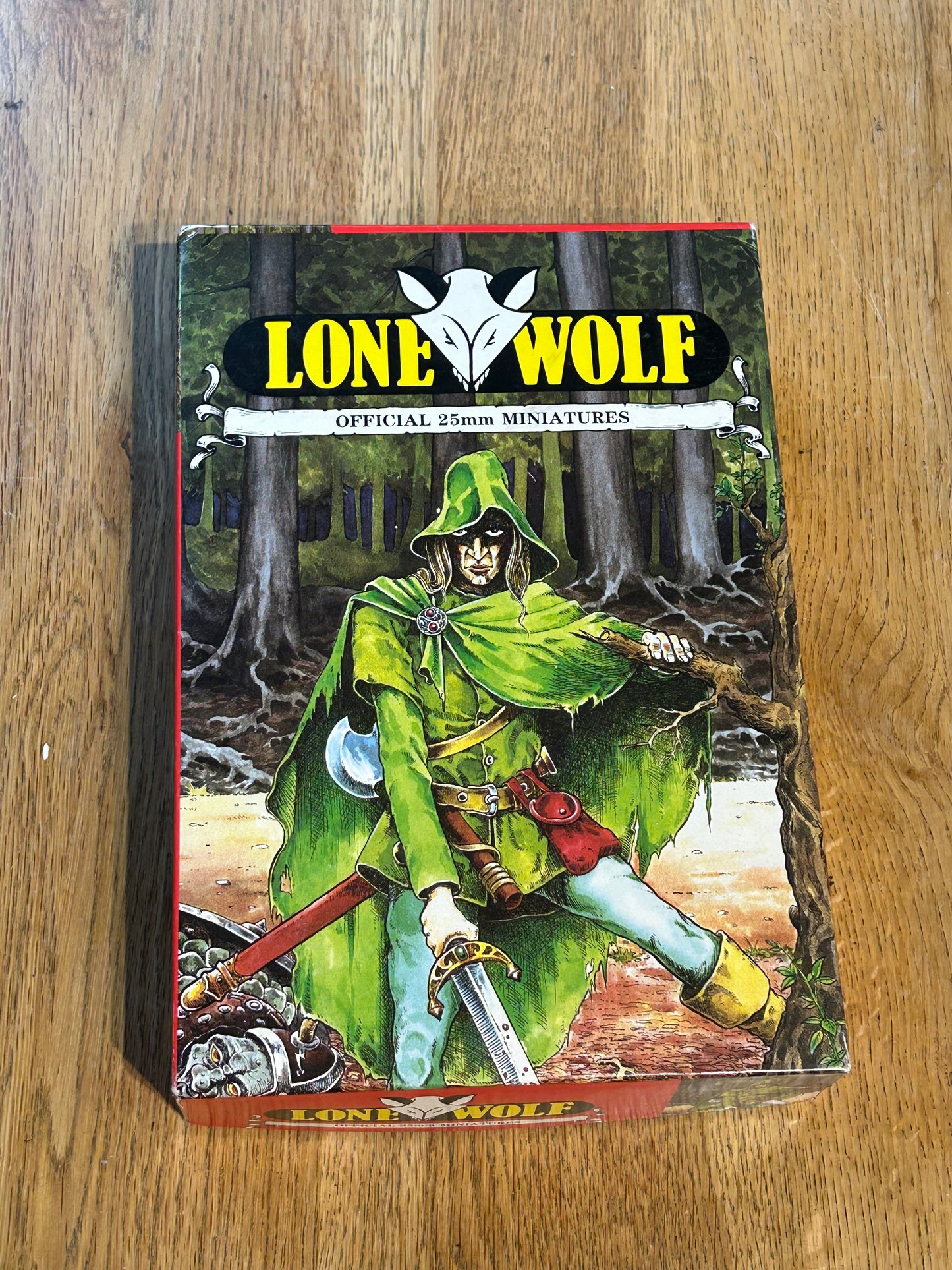 CITADEL LONE WOLF LW1 GIAK ATTACK BOX SET WARHAMMER VERY RARE METAL