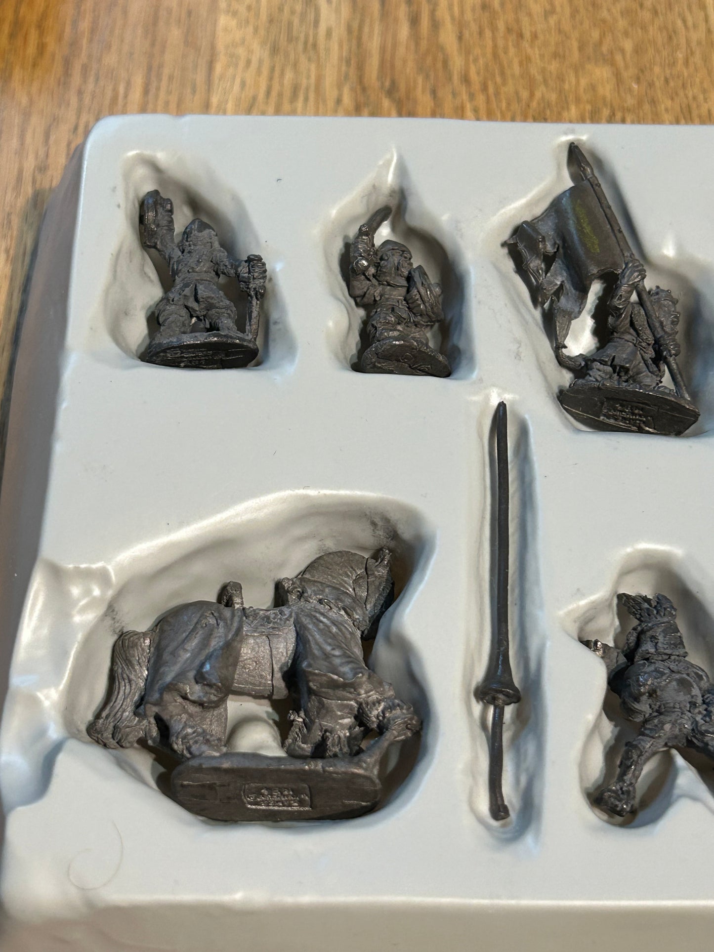CITADEL LONE WOLF LW1 GIAK ATTACK BOX SET WARHAMMER VERY RARE METAL