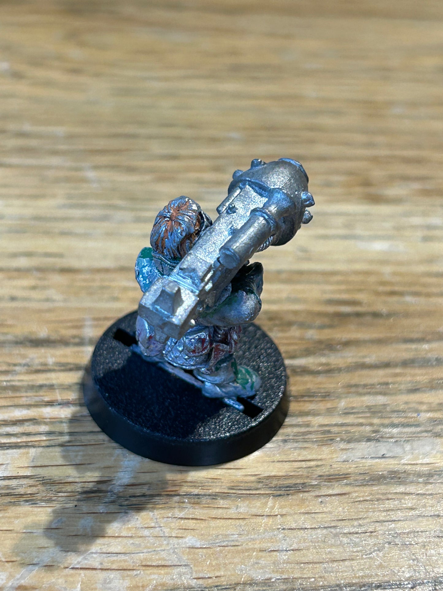 Warhammer 40k Rogue Trader Squat with heavy plasma gun