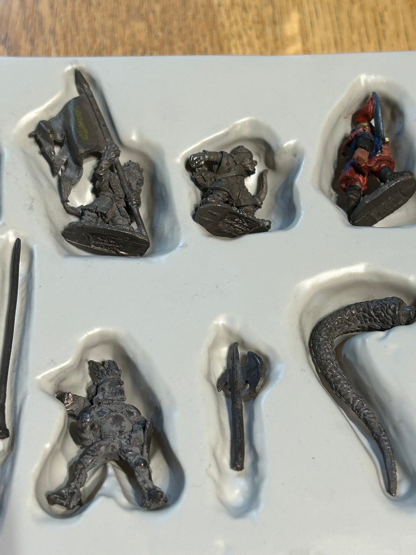 CITADEL LONE WOLF LW1 GIAK ATTACK BOX SET WARHAMMER VERY RARE METAL